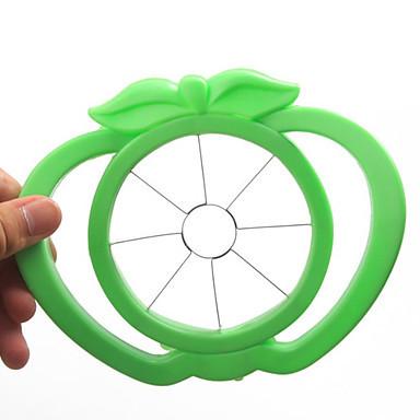 2457 Plastic Apple Cutter Slicer with 8 Blades and Handle freeshipping - DeoDap