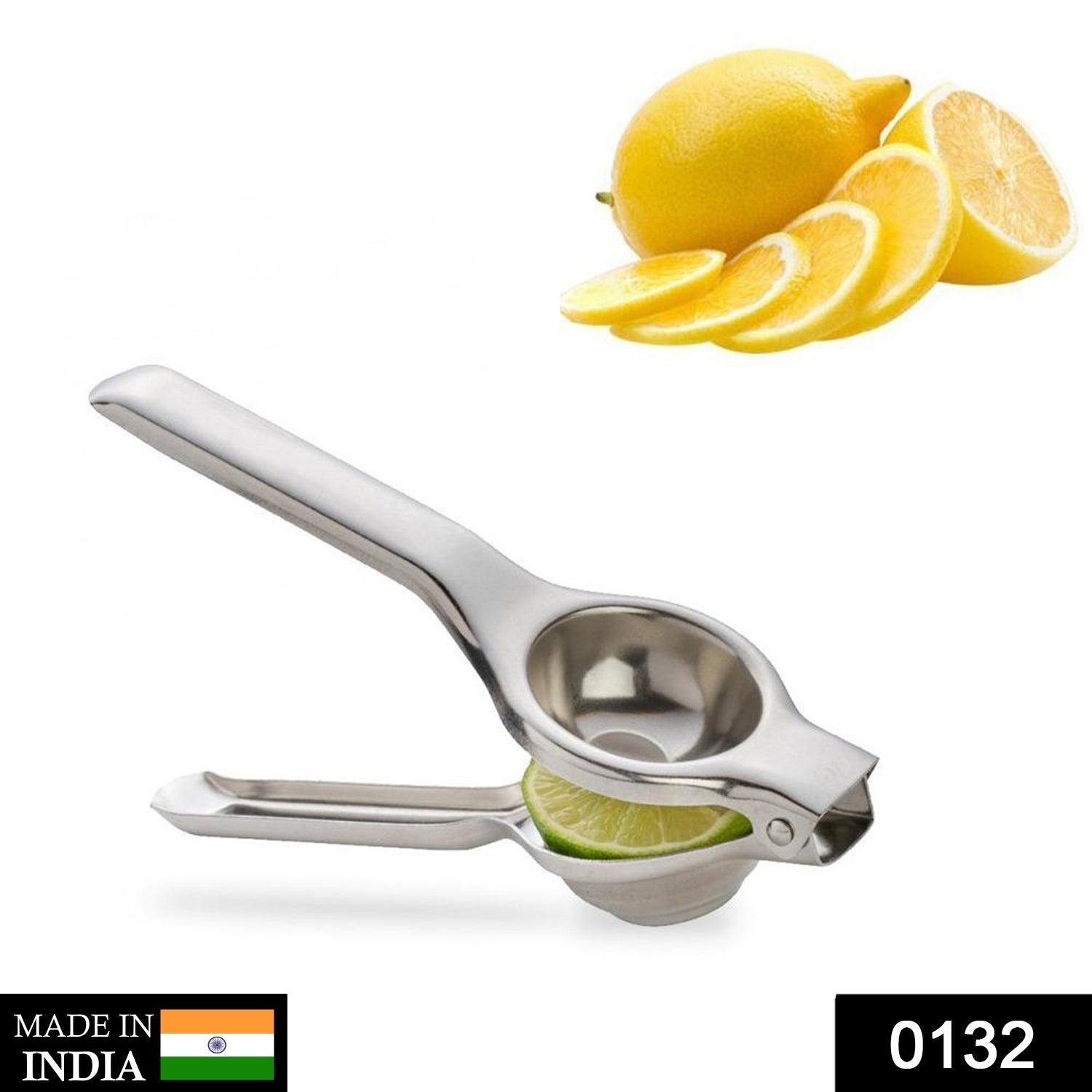 0132 Stainless Steel Lemon Squeezer DeoDap