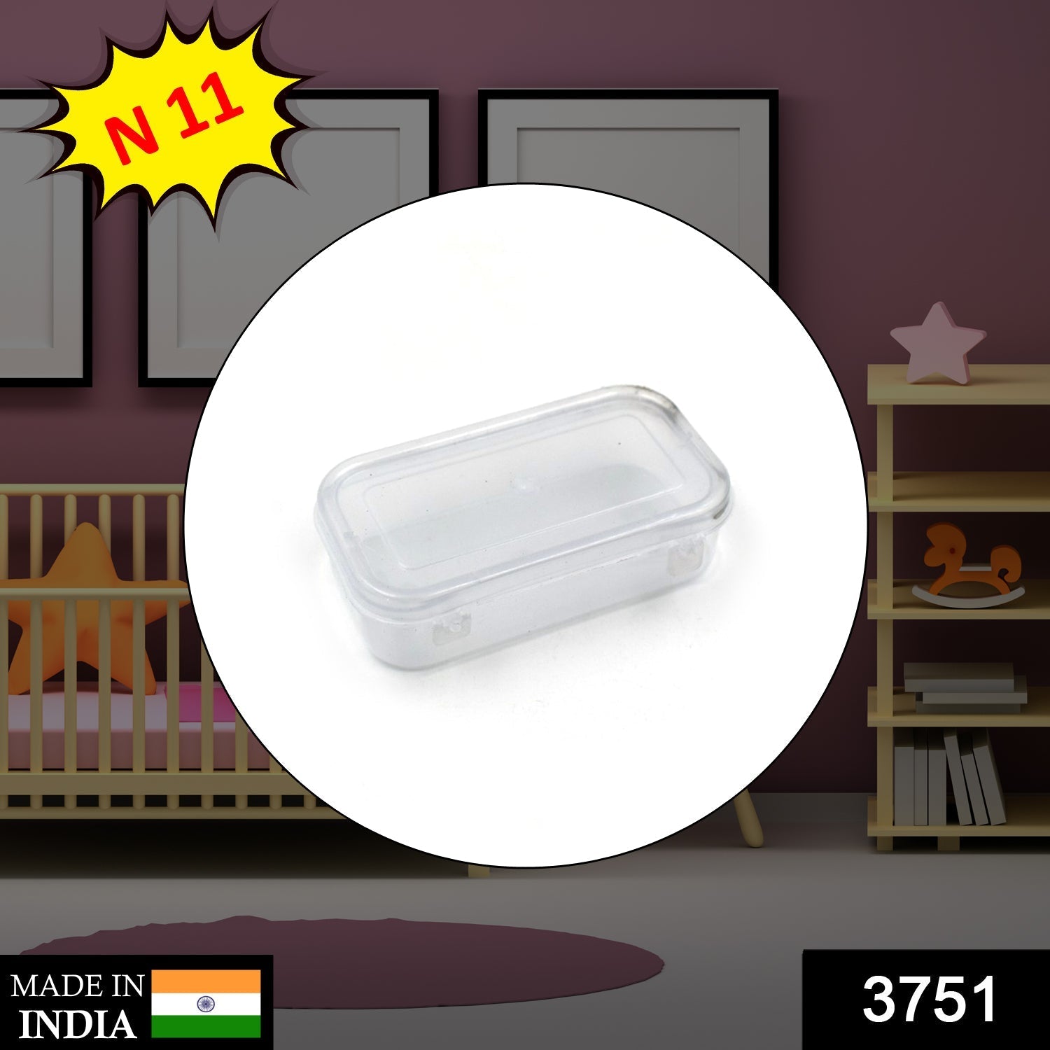 3751 Tim Tom Container used for storing things and stuffs and can also be used in any kind of places. DeoDap