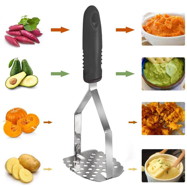 2470 Potato Vegetable Pav Bhaji Masher for Kitchen freeshipping - DeoDap