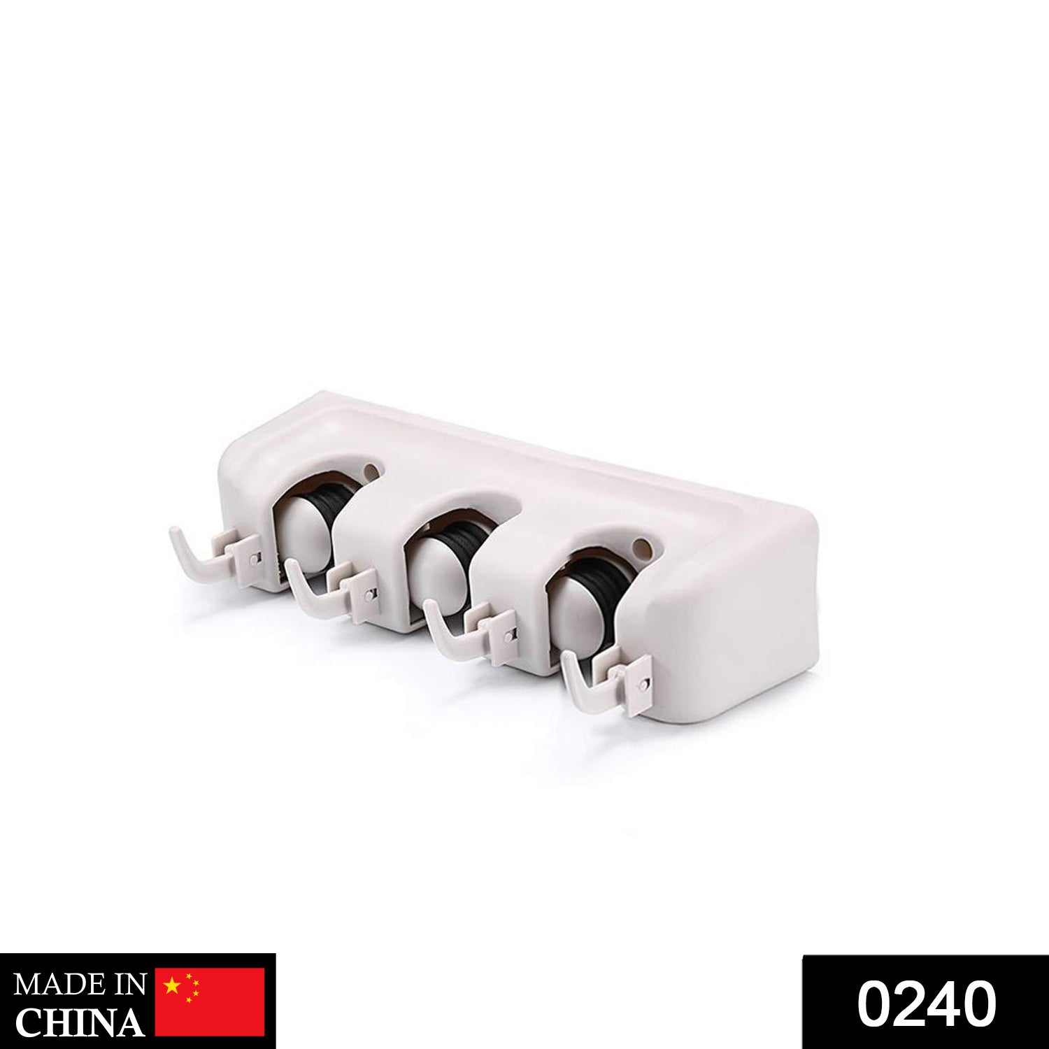 0240 3 Layer Mop and Broom Holder DeoDap
