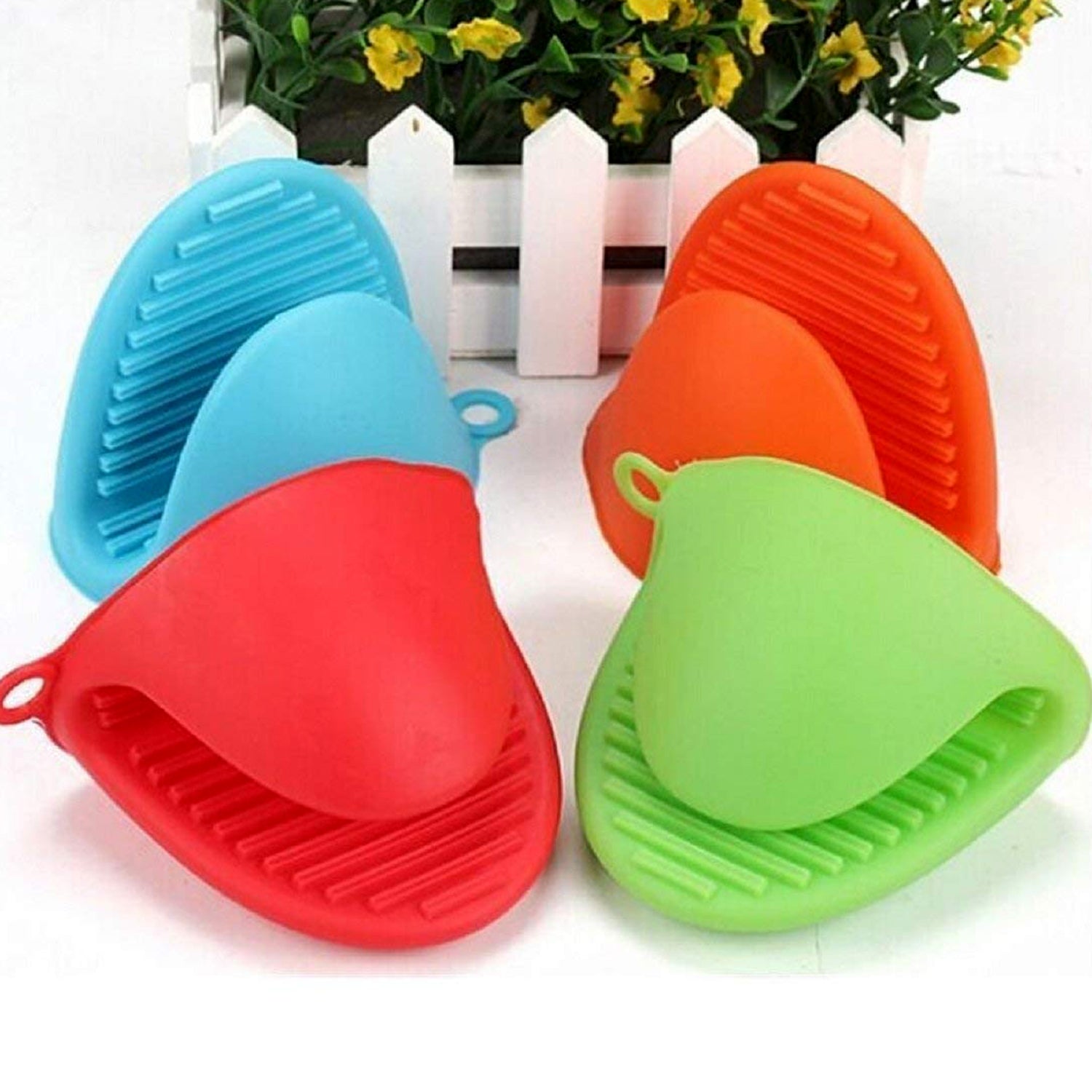 2067 Silicone Heat Resistant Cooking Potholder for Kitchen Cooking & Baking 1 Pc DeoDap