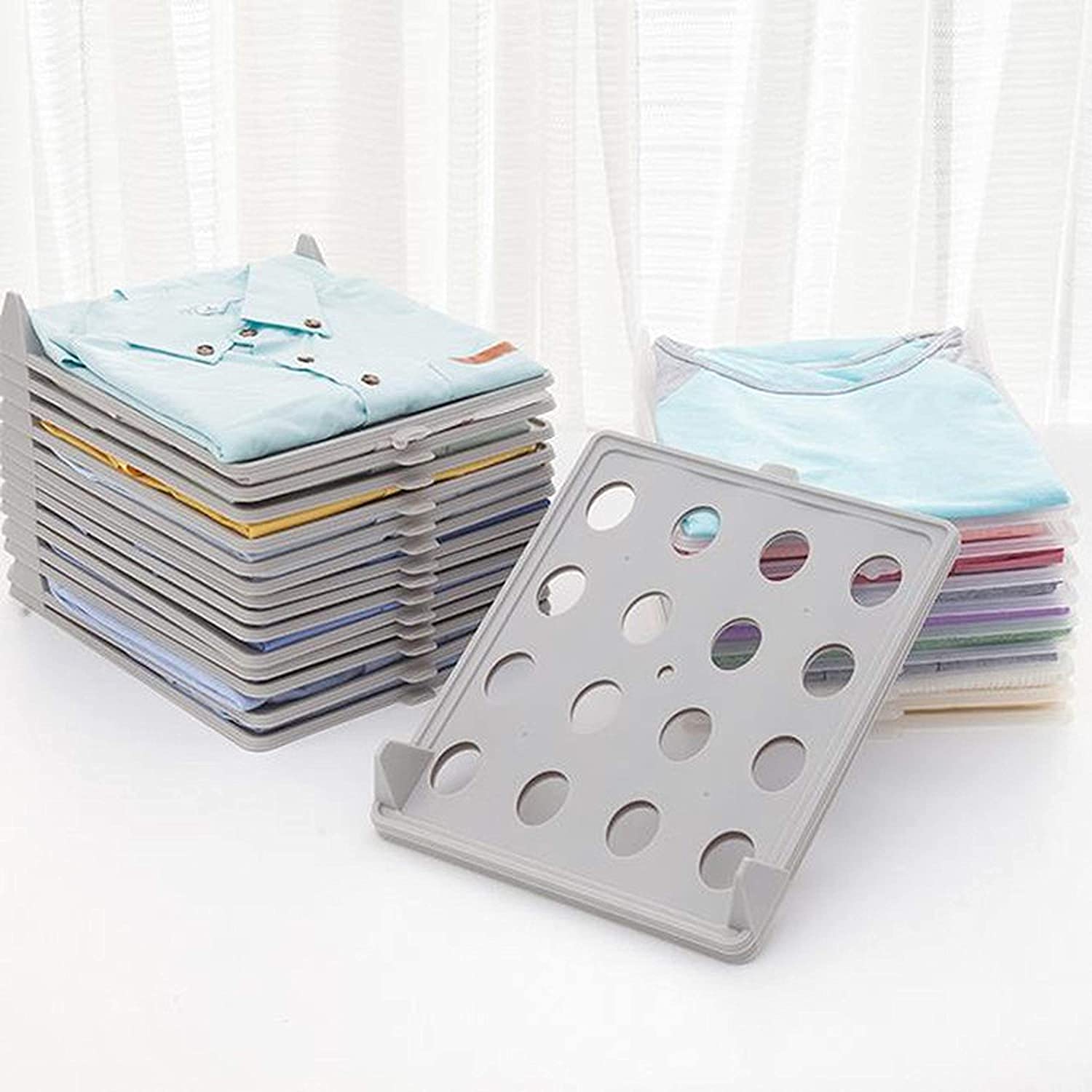 6129 1 Pc Cloth Organiser used in all household and ironing shops in order to assemble the cloths and fabric in a well-mannered way. (Moq :-10) DeoDap