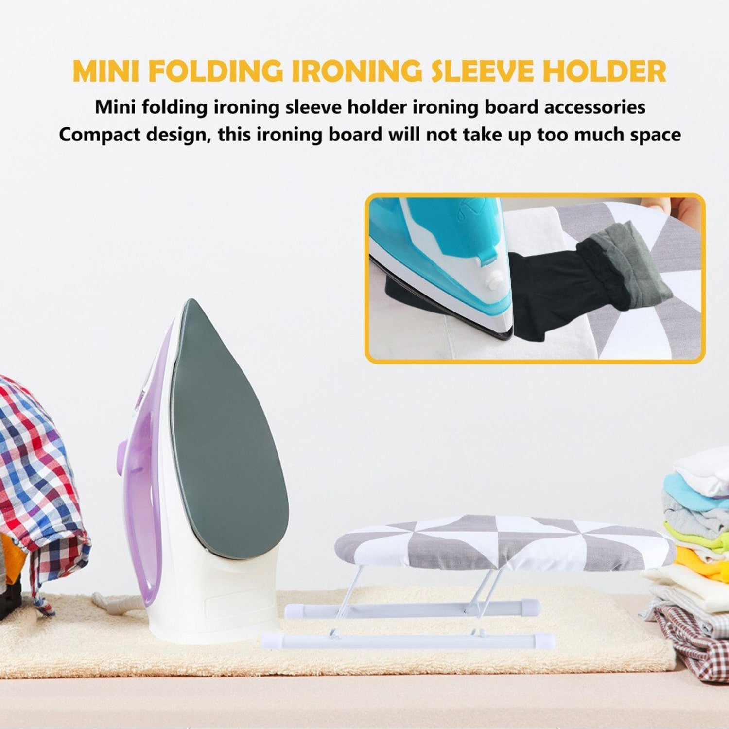 6312 Port Small Ironing Pad used in all households and iron shops for ironing clothes and fabrics etc. freeshipping - DeoDap