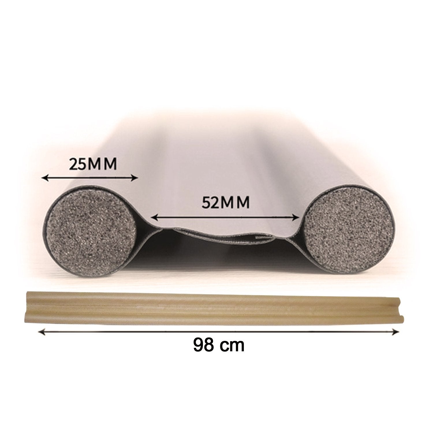 1756 Door Draft Stopper/Guard Protector for Doors and Windows DeoDap