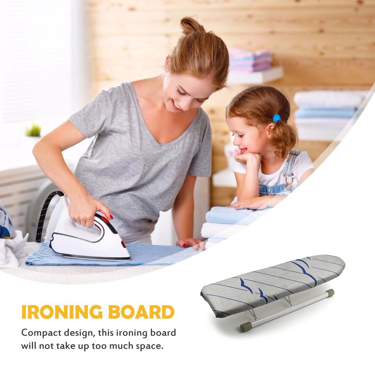 6312 Port Small Ironing Pad used in all households and iron shops for ironing clothes and fabrics etc. freeshipping - DeoDap