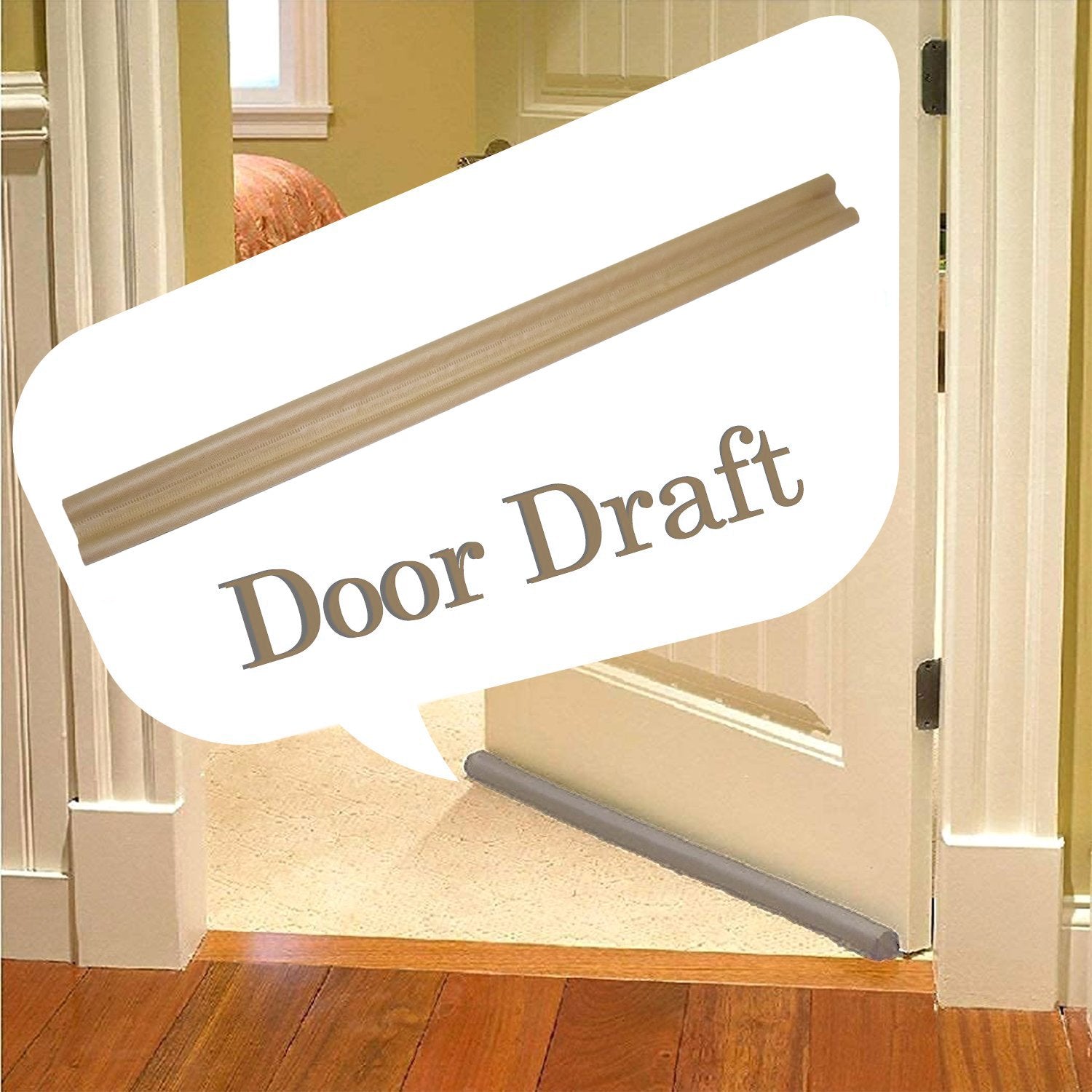 1756 Door Draft Stopper/Guard Protector for Doors and Windows DeoDap