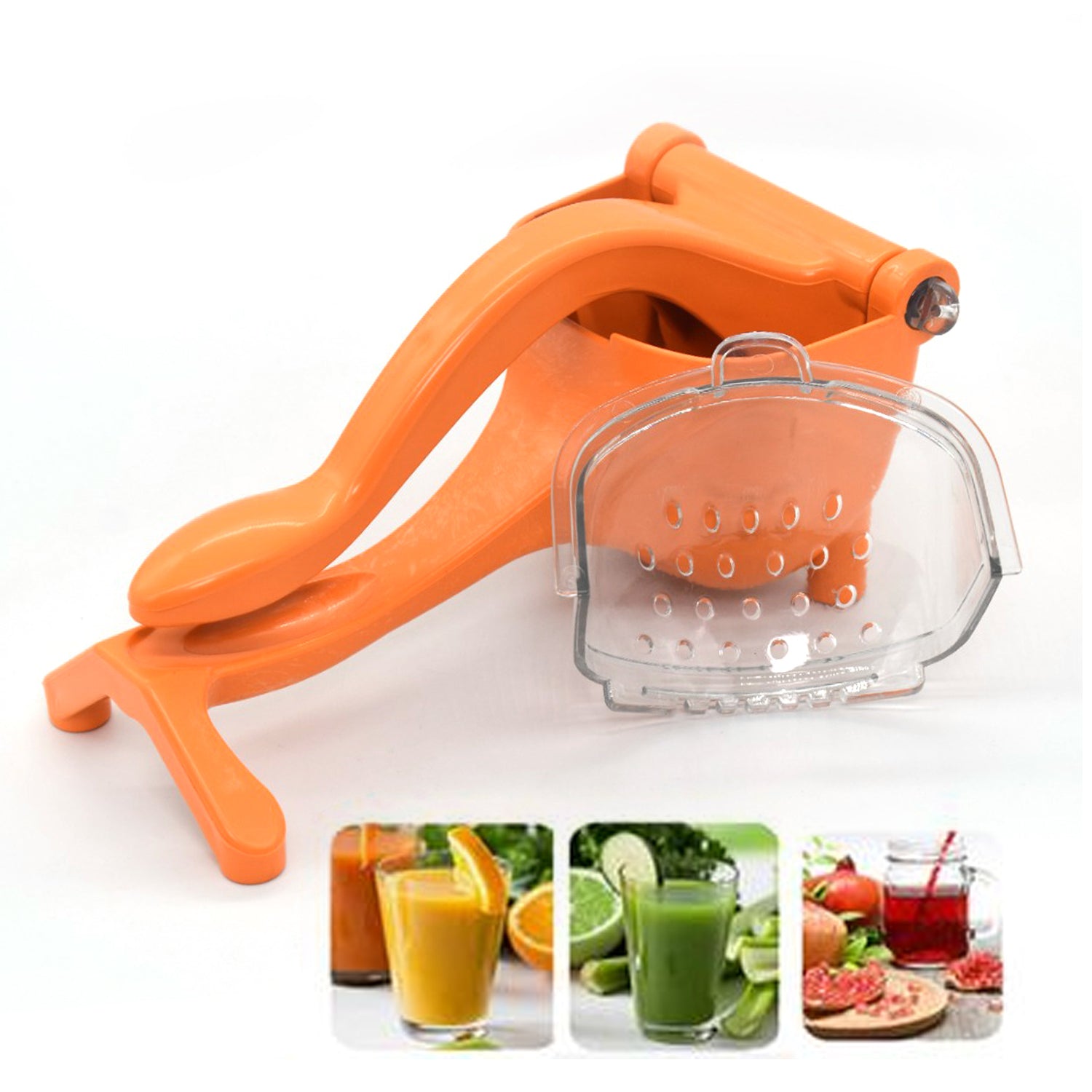 2800 Lemon-Fruit Squeezer Heavy Duty Hand Press Fruit Juicer DeoDap
