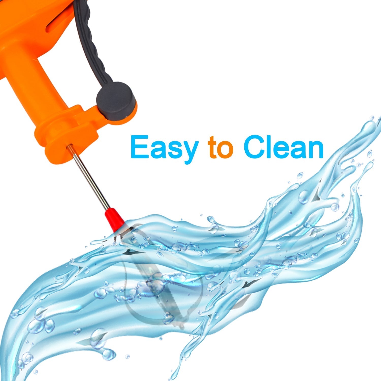 2884 Power-free Hand Blender and Beater with High Speed Operation DeoDap