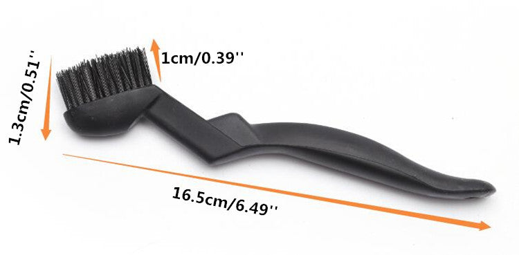 1516 Wire Brush Set Scratch Brush Set for Cleaning Slag Rust and Dust Curved Handle freeshipping - DeoDap