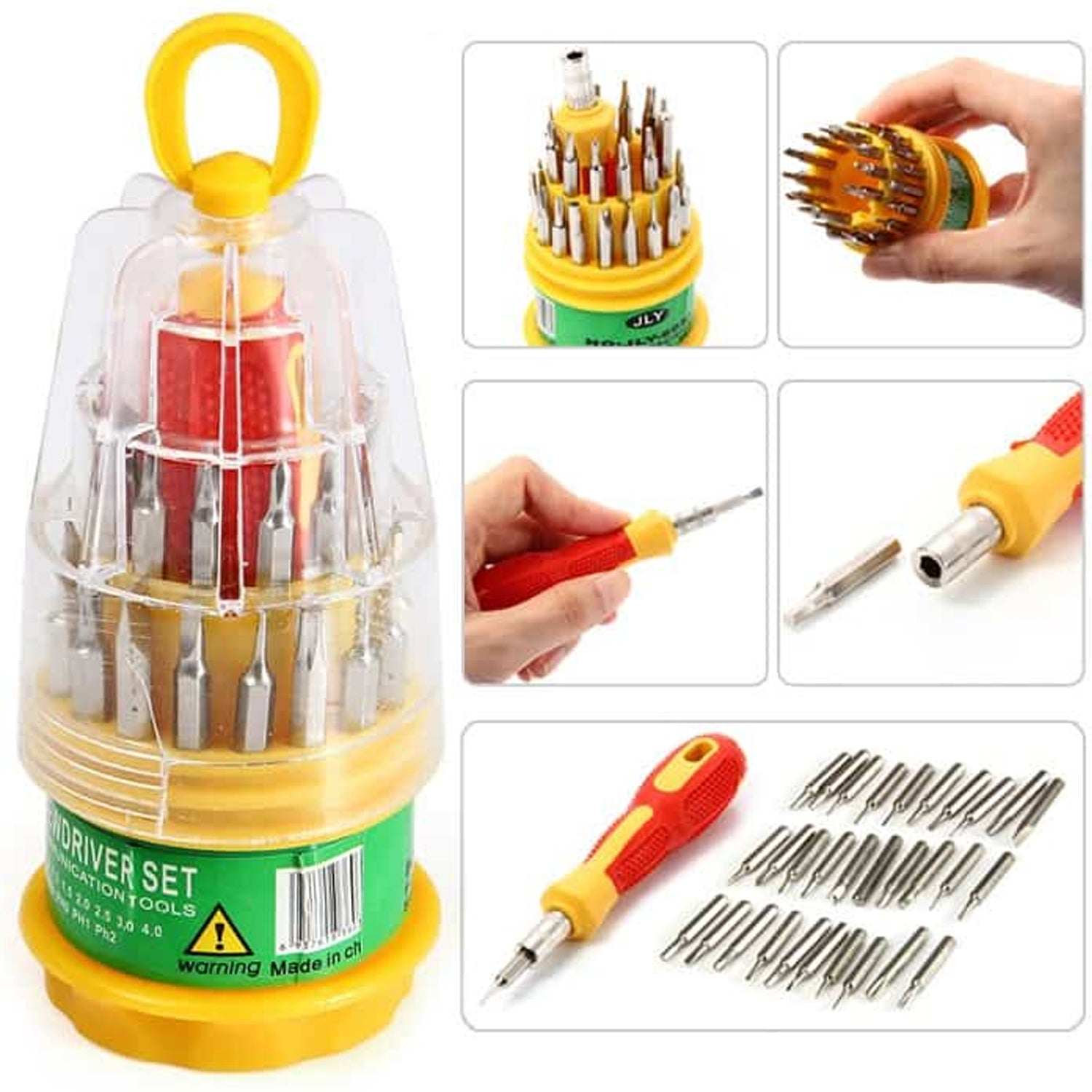 0461 Magnetic 31 in 1 Repairing Screw Driver Tool Set Kit PHOTRON