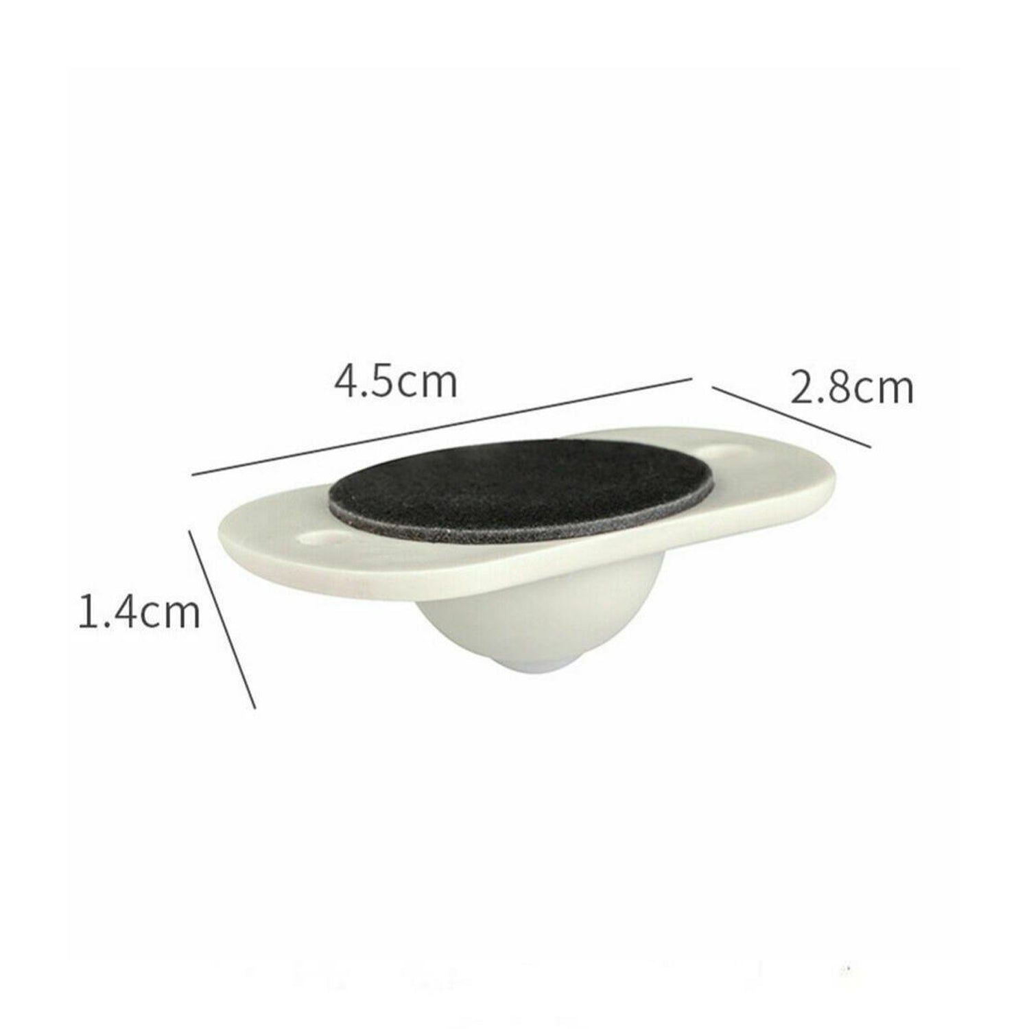1770 Self Adhesive Mini Swivel Casters Wheels DeoDap