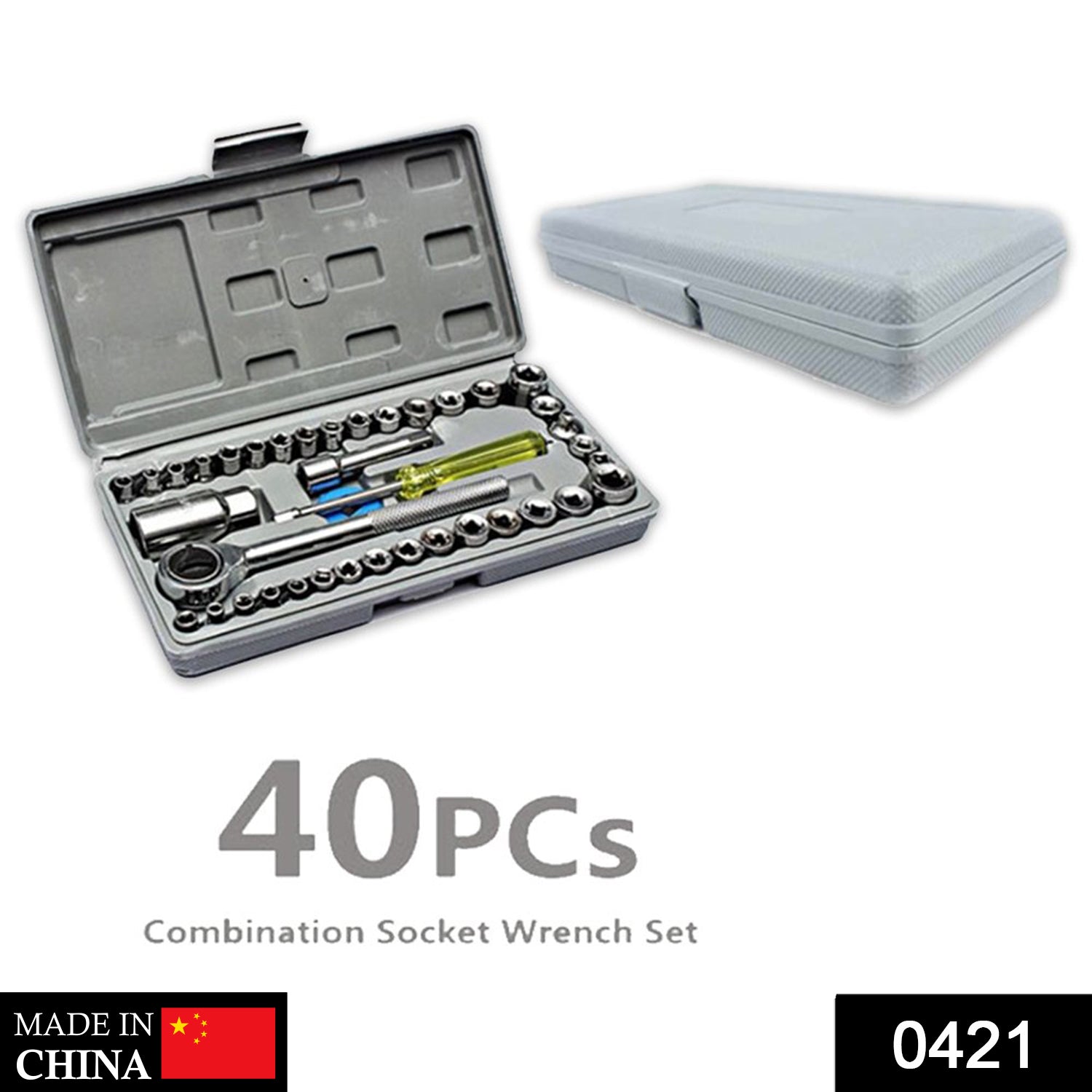 0421 Socket Combination Toolkit (40 pcs) DeoDap