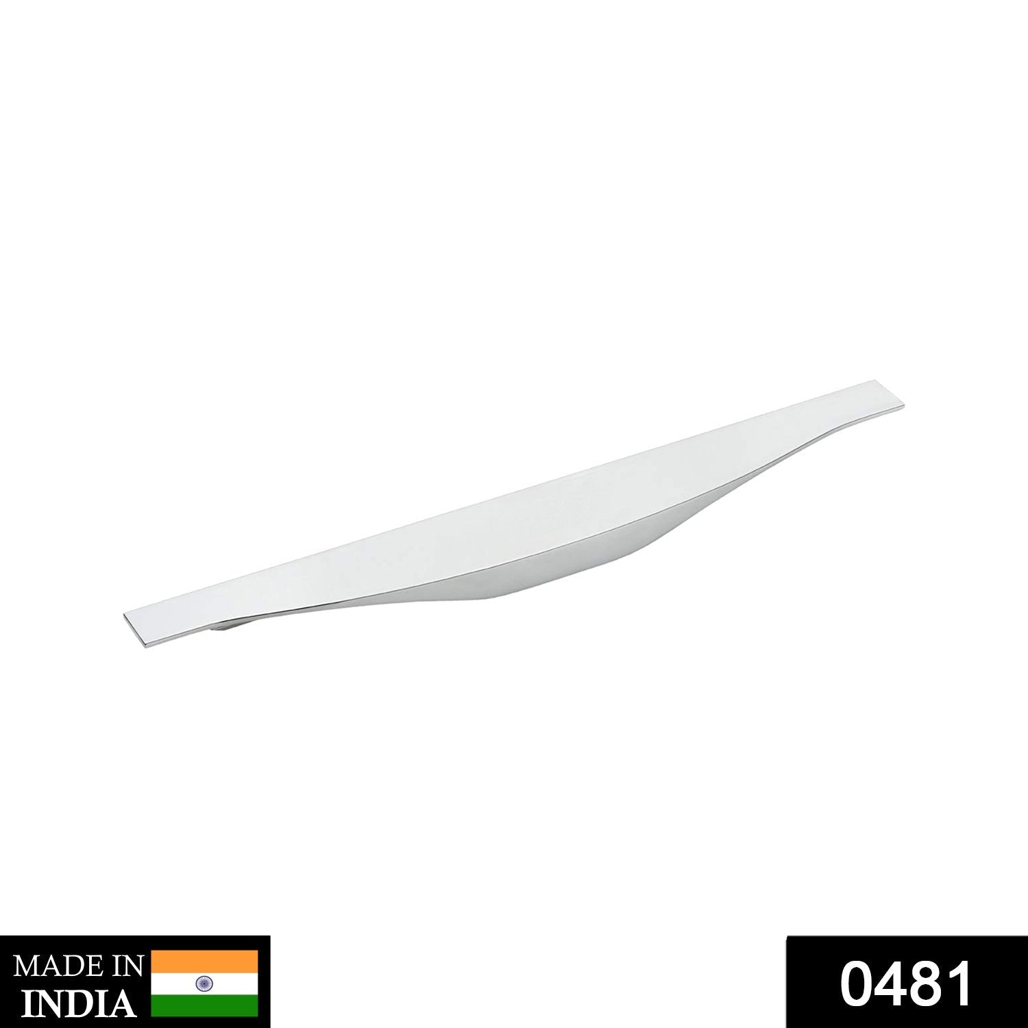0481_Aluminium Profile Handle, 8Inch (Silver) DeoDap