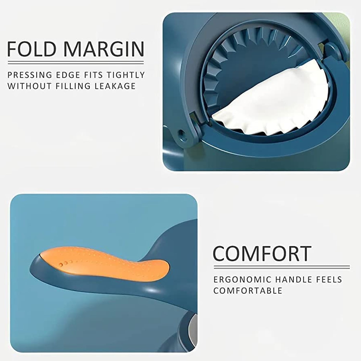 5289 Dumpling Skin Press Mould for Gujiya , Ghughra , Momos Making, 2 in 1 Dumpling Maker Mould Machine, Kitchen Dumpling Making Tool DeoDap