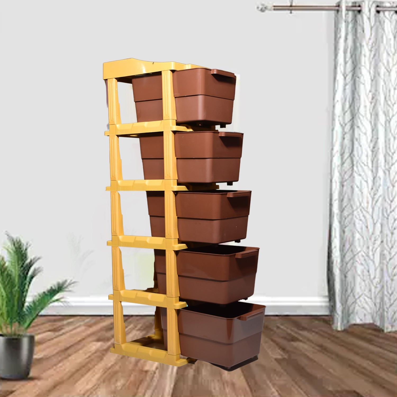1151A 5 Tier Modular Drawer Used for storing different-different types of equipments and stuffs. DeoDap