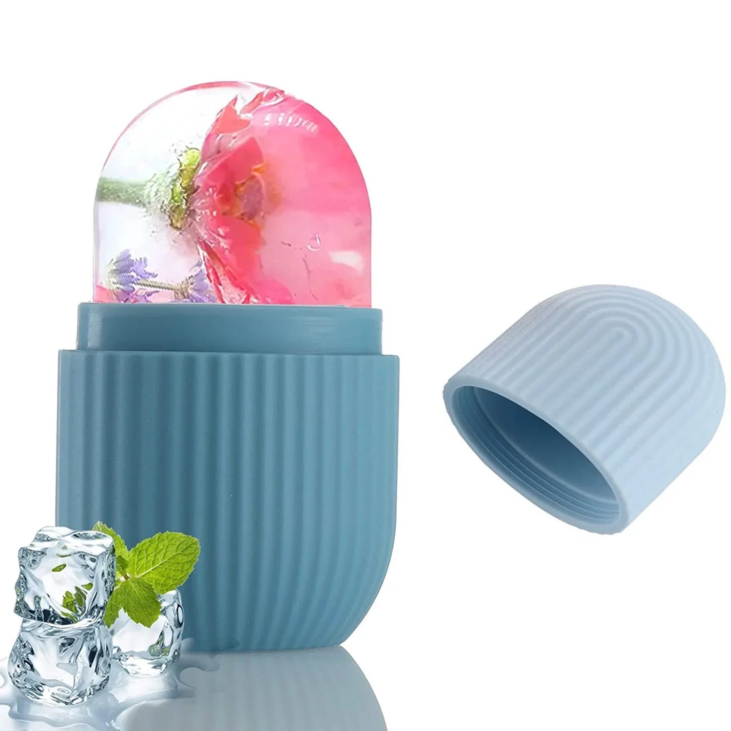 1224 Face Ice Roller to Enhance Skin Glow, Shrink & Tighten Pores DeoDap