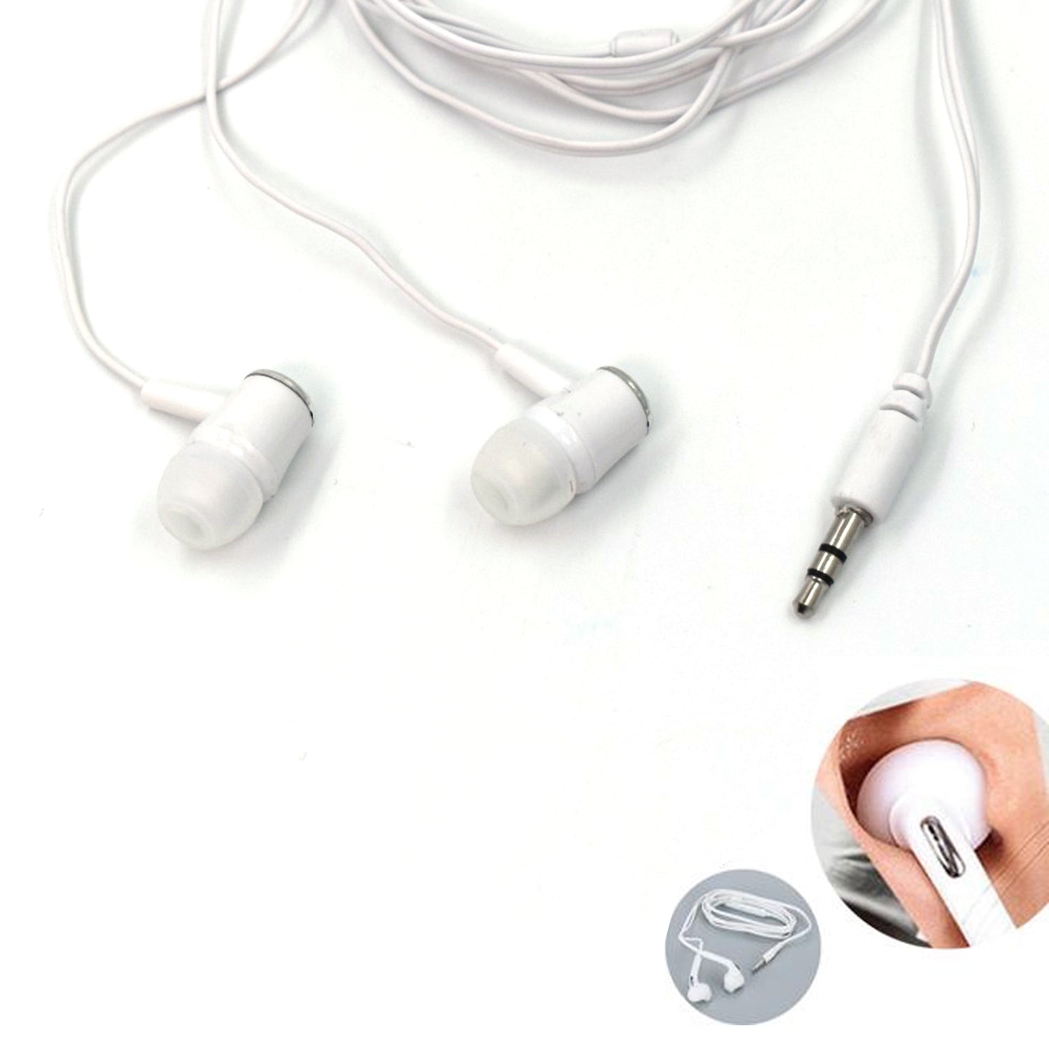 7276 Wired Earphone with Mic and Deep Bass HD Sound Mobile Headset Doedap