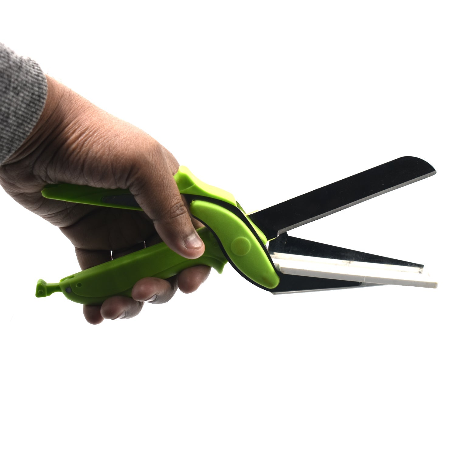 2666 Green Clever Cutter and shredder tool with effective sharp cutting blade system. freeshipping - DeoDap