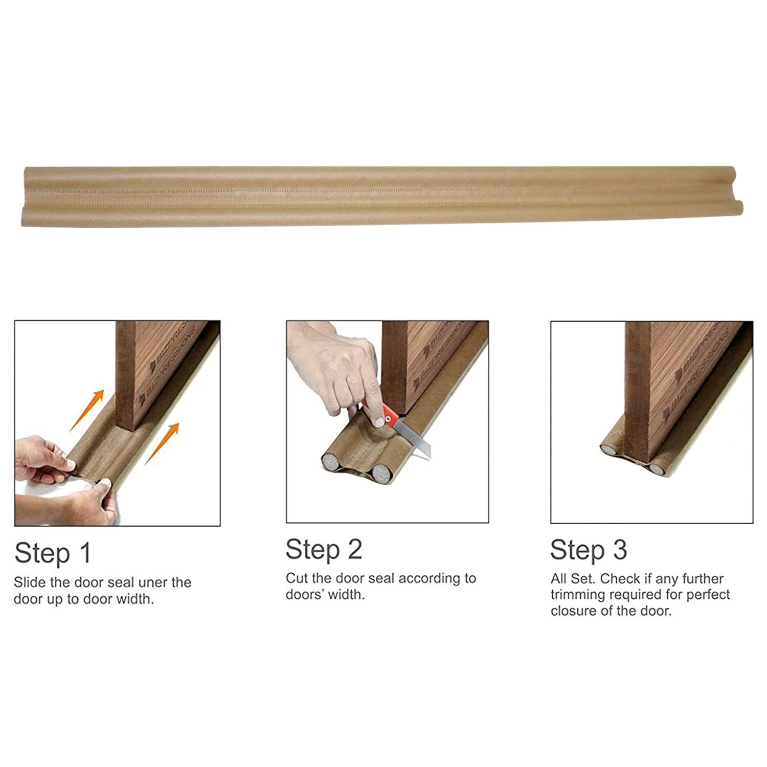 1756 Door Draft Stopper/Guard Protector for Doors and Windows DeoDap