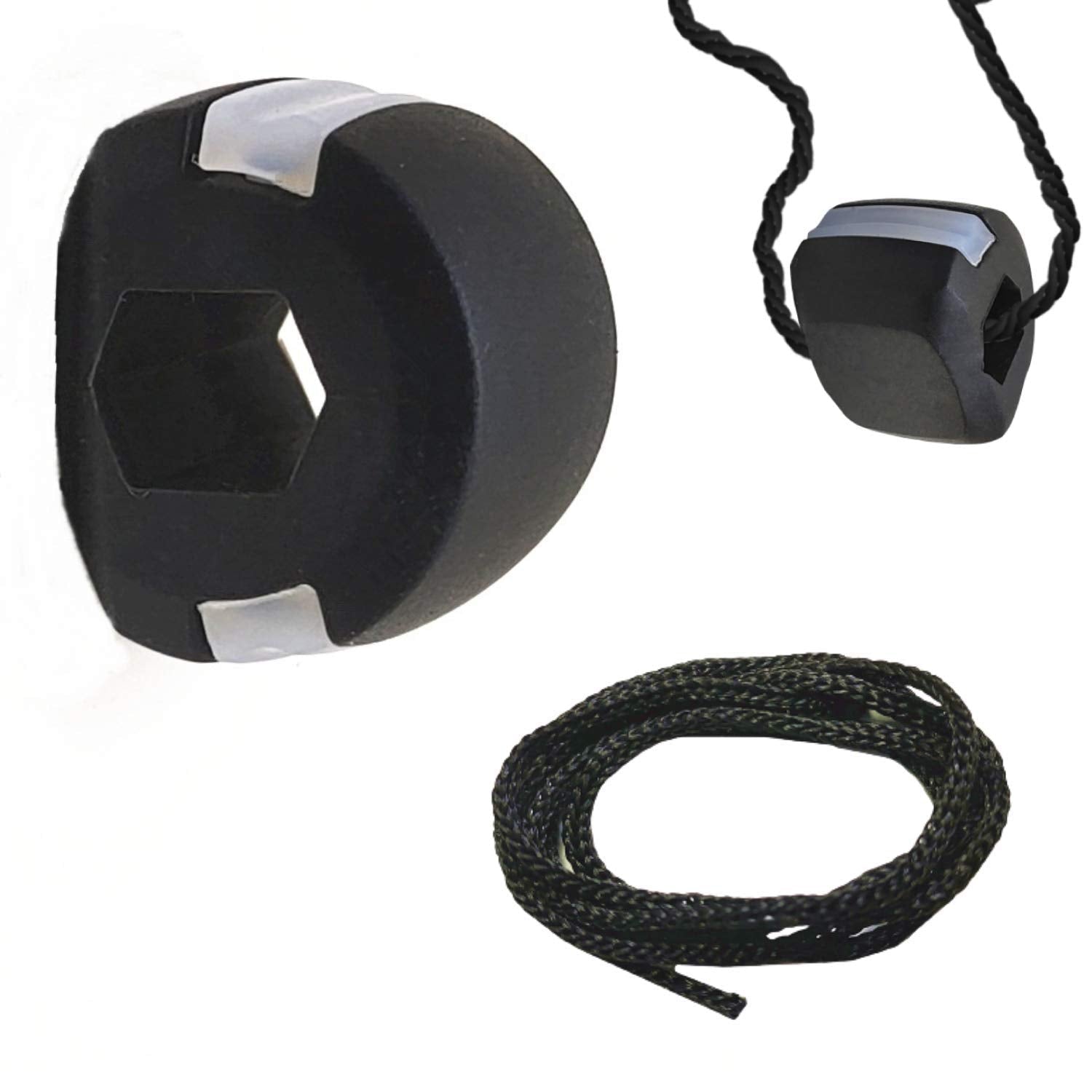 6101V Black Jaw Exerciser Used To Gain Sharp And Chiselled Jawline Easily And Fast. DeoDap