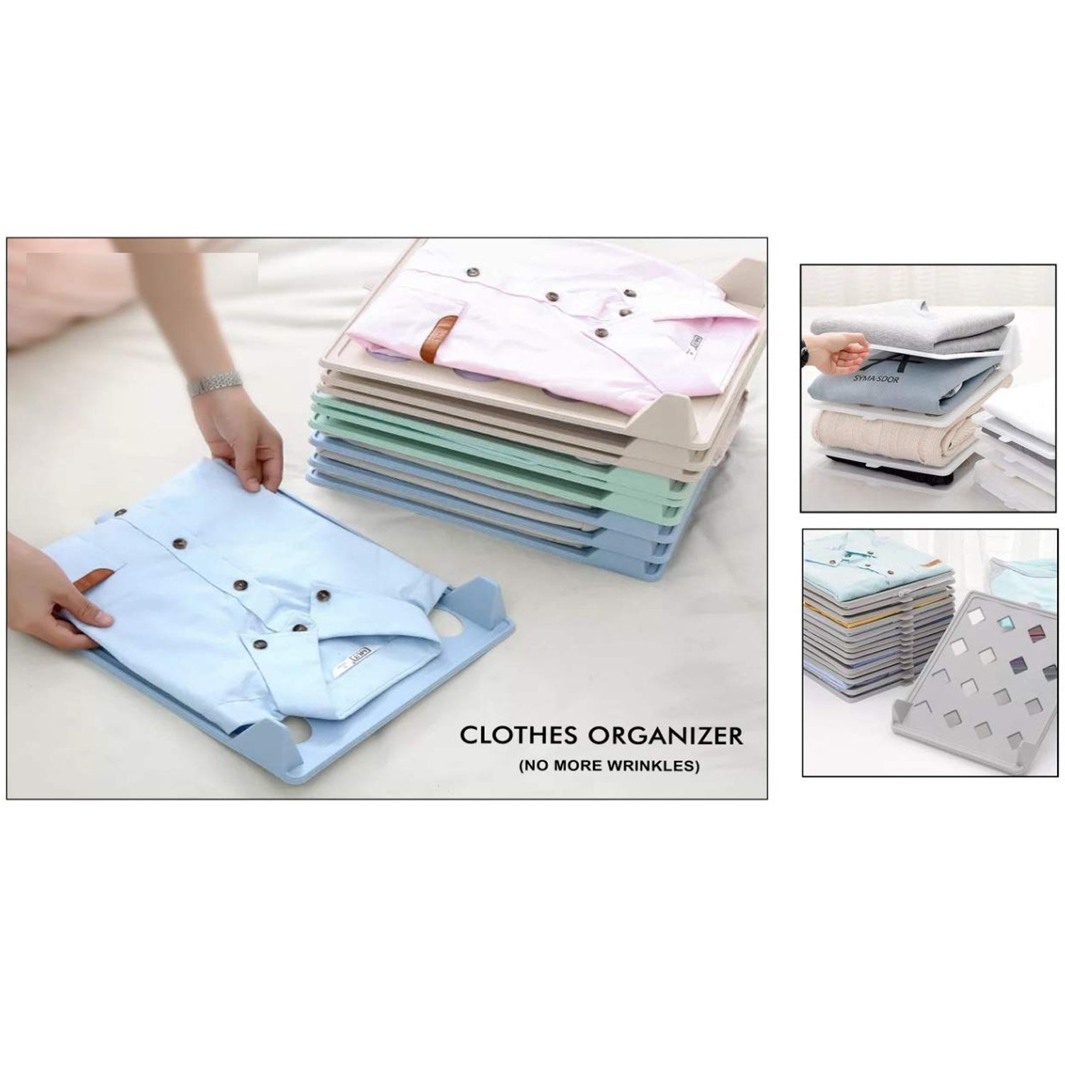 6129 1 Pc Cloth Organiser used in all household and ironing shops in order to assemble the cloths and fabric in a well-mannered way. (Moq :-10) DeoDap