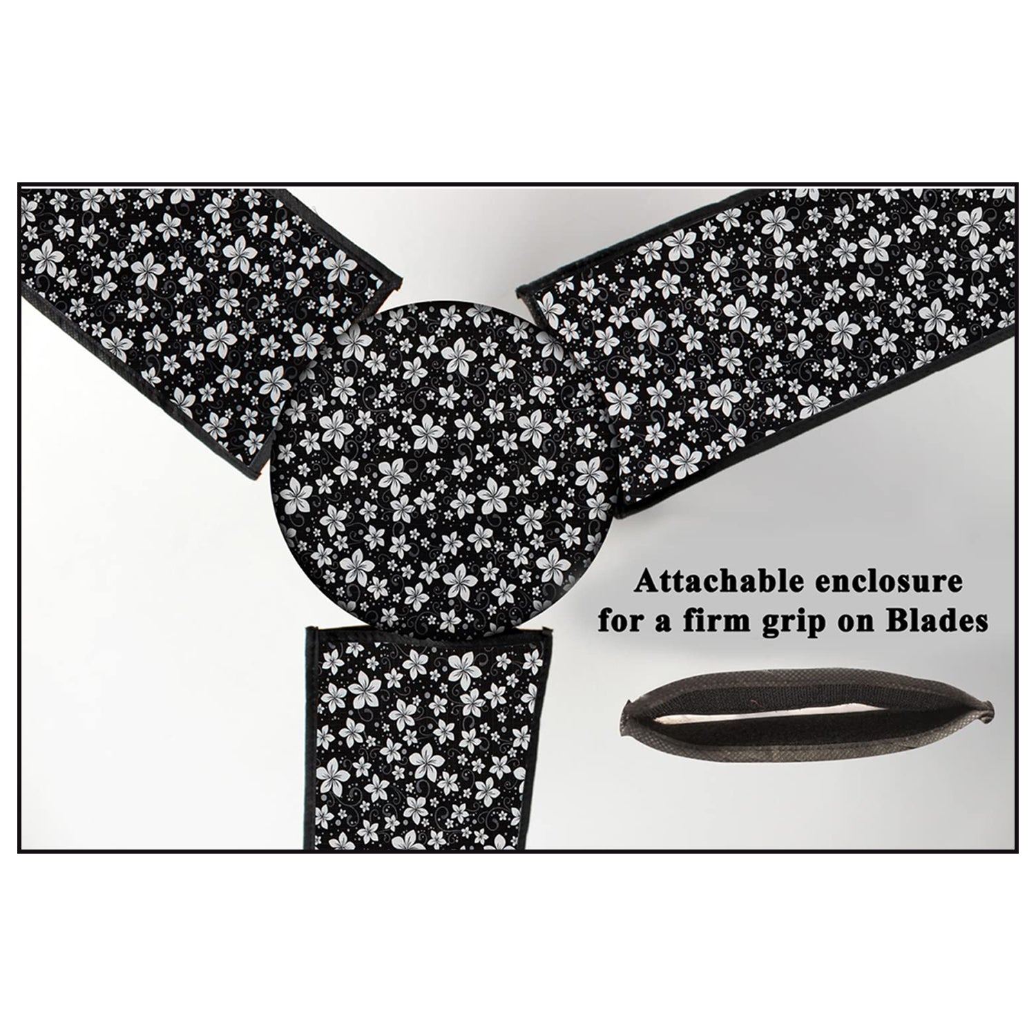4827 Ceiling Fan Blade Cover Used As A Covering Of Ceiling Fans Present In All Types Of Places DeoDap