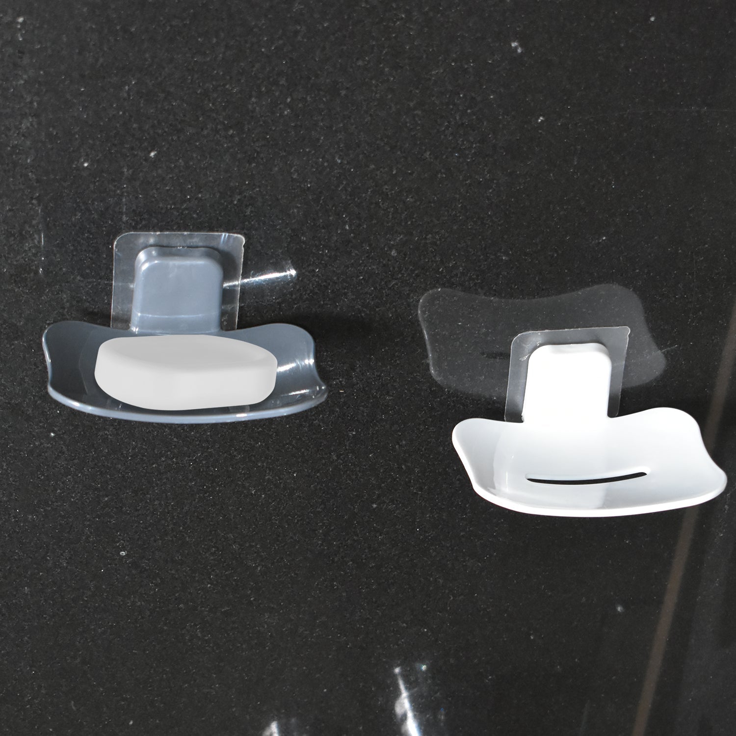 9035 2 PC Wall M Soap Stand Used As A Soap Holder In Bathrooms And Toilets. DeoDap