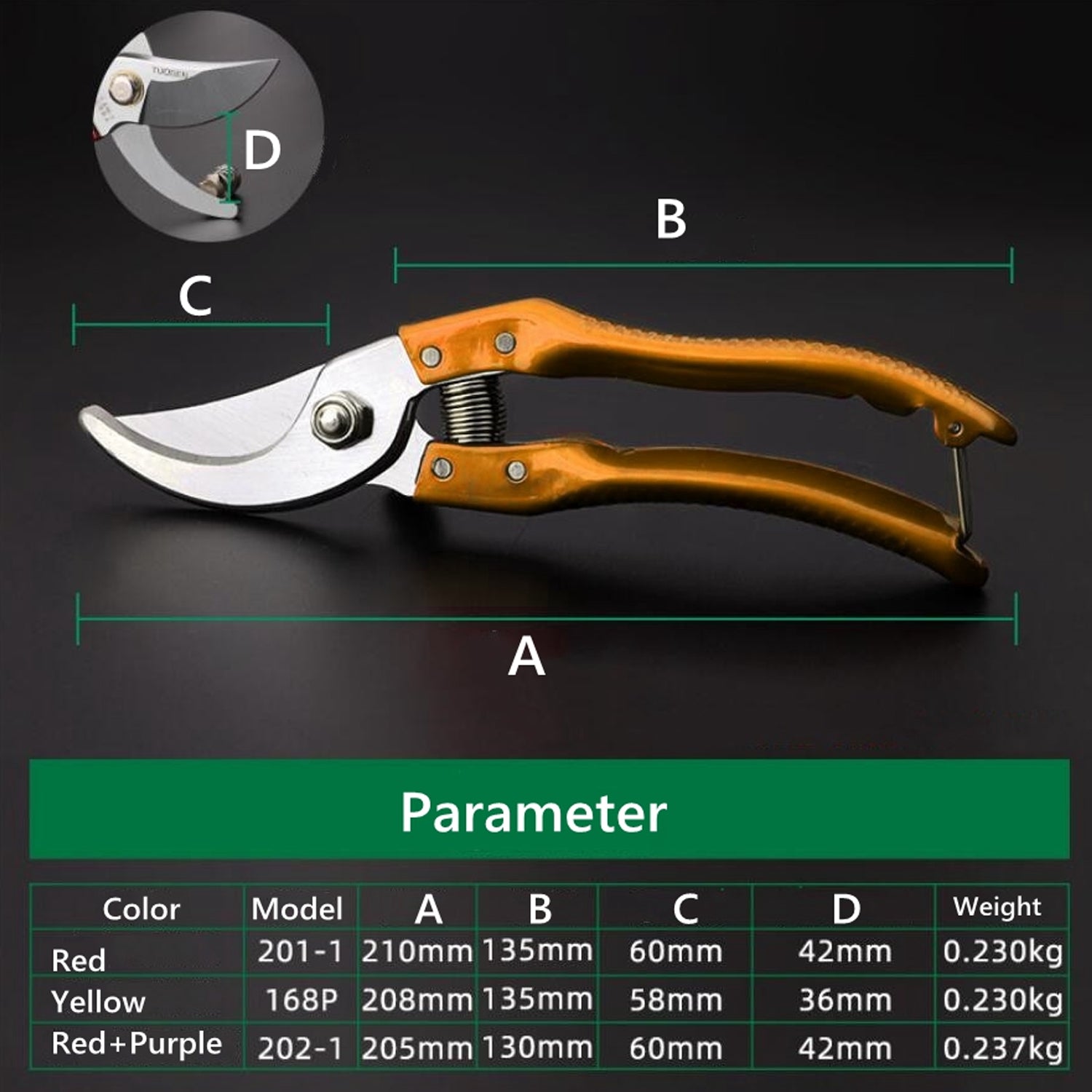 0582 Garden Shears Pruners Scissor DeoDap