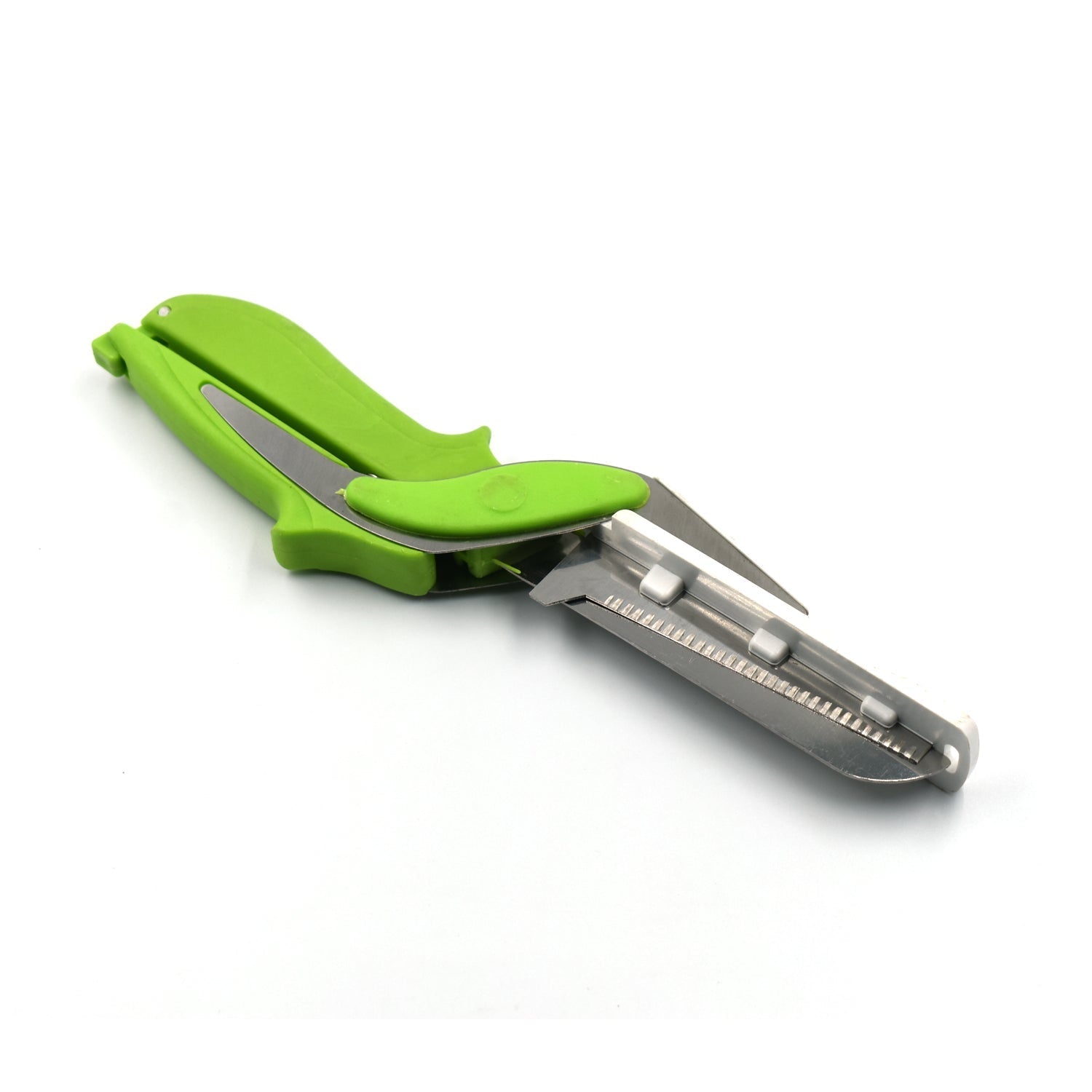 2666 Green Clever Cutter and shredder tool with effective sharp cutting blade system. freeshipping - DeoDap