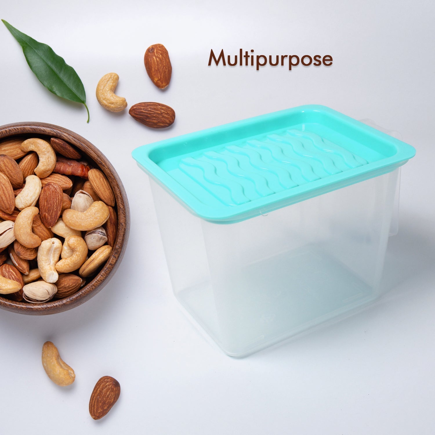 7148 Plastic Small Transparent Airtight Kitchen Container Storage Container High Quality Container For Home & Kitchen Use DeoDap