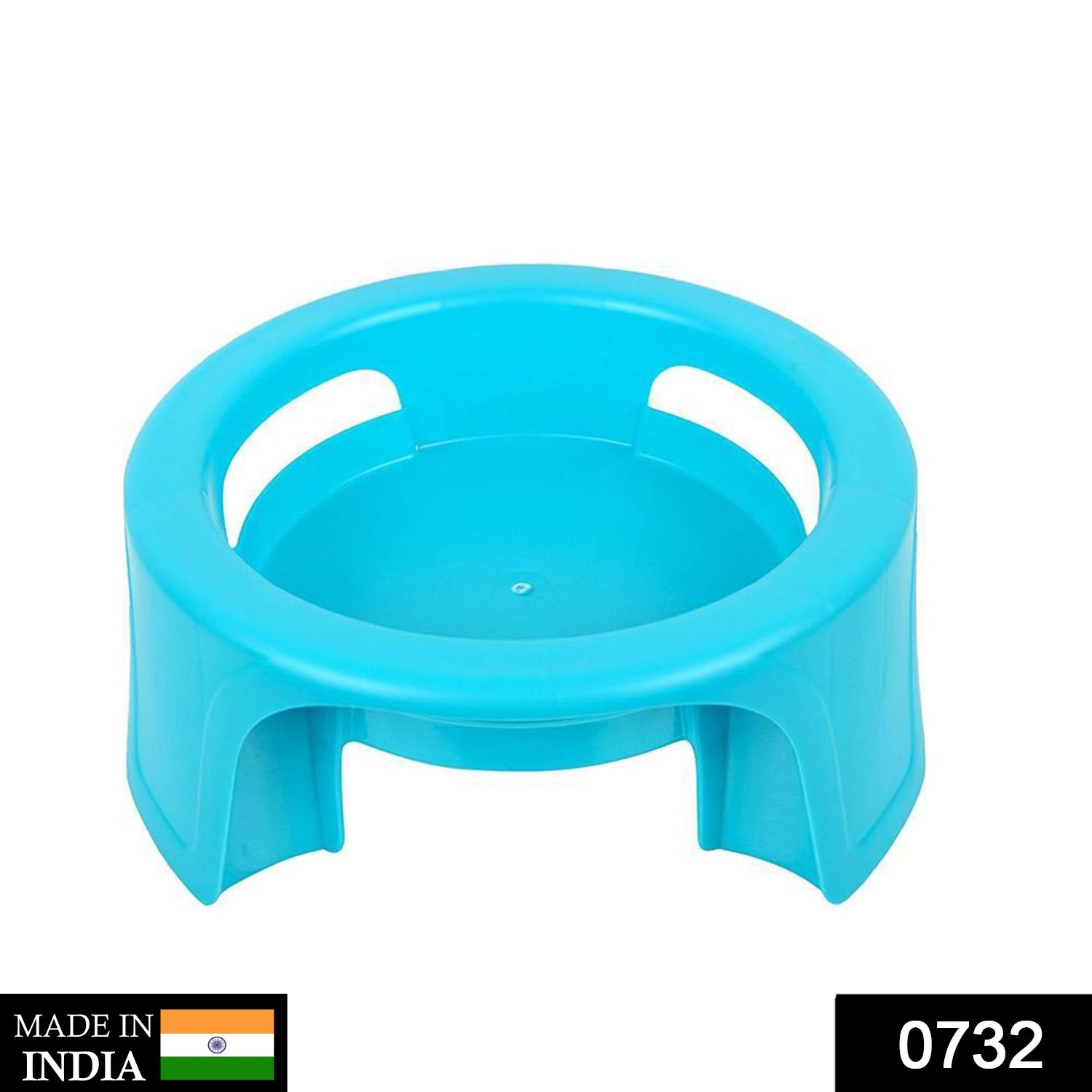 0732 Multipurpose Unbreakable Plastic Matka Stand/Pot Stand DeoDap