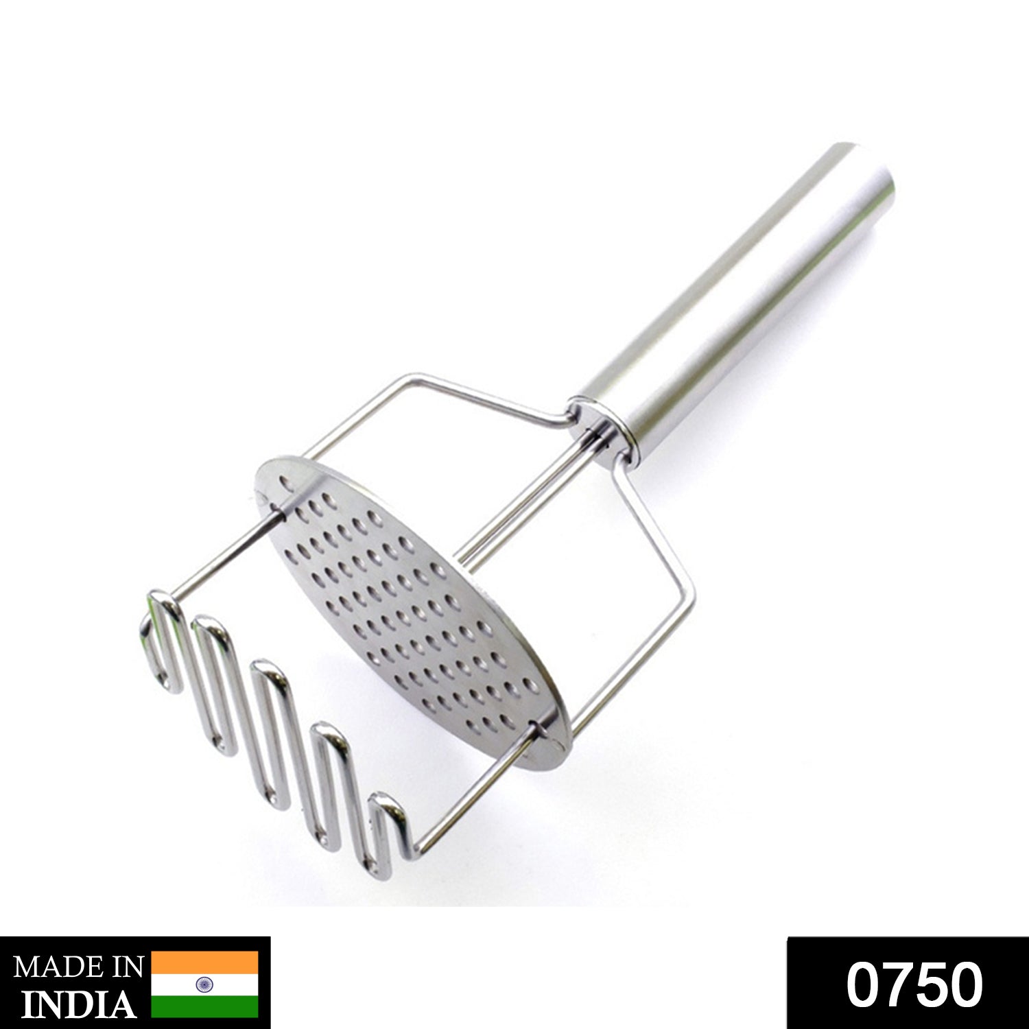 0750_Stainless Steel Hand Masher (Mash for Dal/Vegetable/Potato/Baby Food/pav bhaji) DeoDap