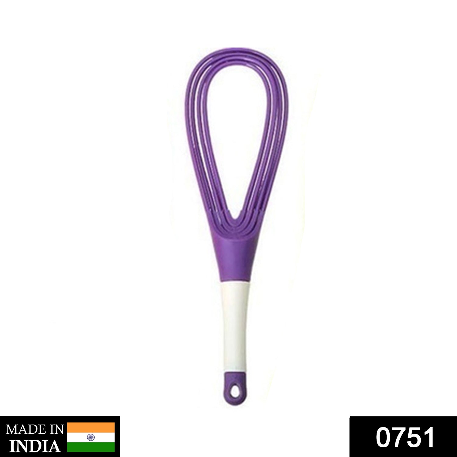 0751_Plastic Whisk Mixer  for Milk,Coffee,Egg,Juice Balloon Whisk DeoDap