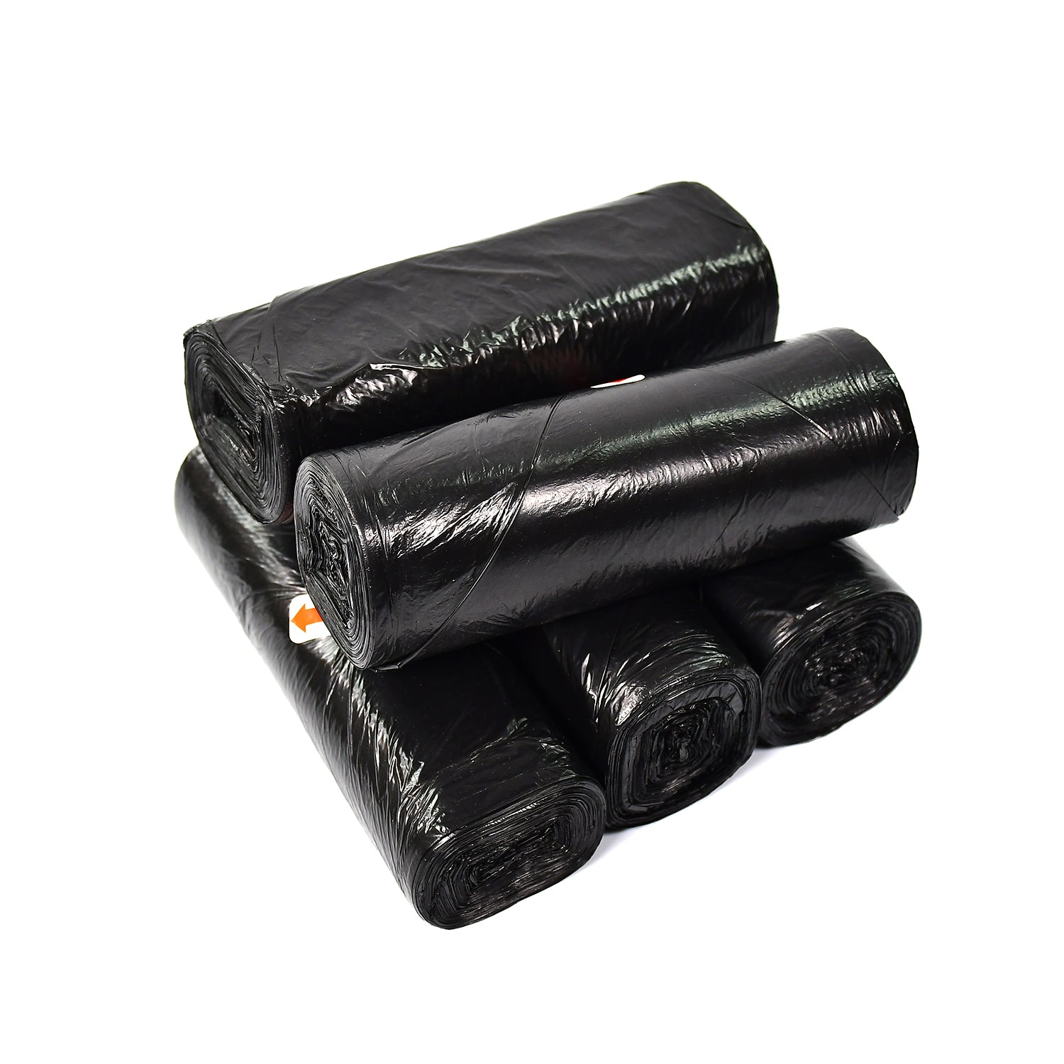 9219 Black 5Roll Garbage Bags/Dustbin Bags/Trash Bags DeoDap