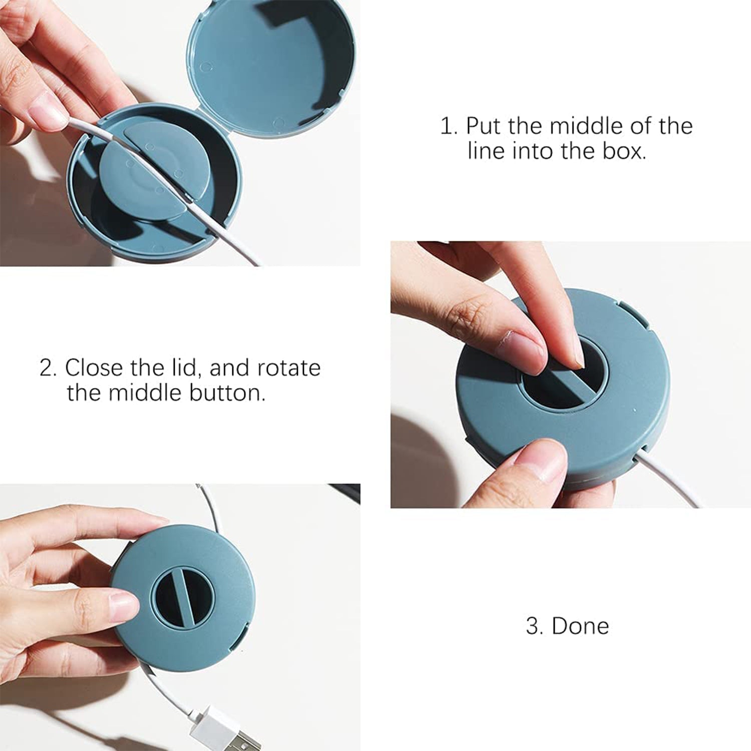 6155 Cable Storage Box Used For Holding And Binding Cable Wires. DeoDap