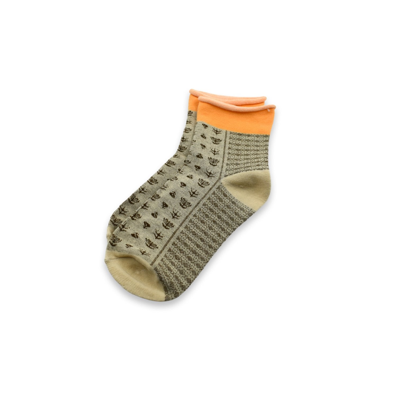 7356 Socks Breathable Thickened Classic Simple Soft Skin Friendly (1Pair) (Moq :-3) DeoDap