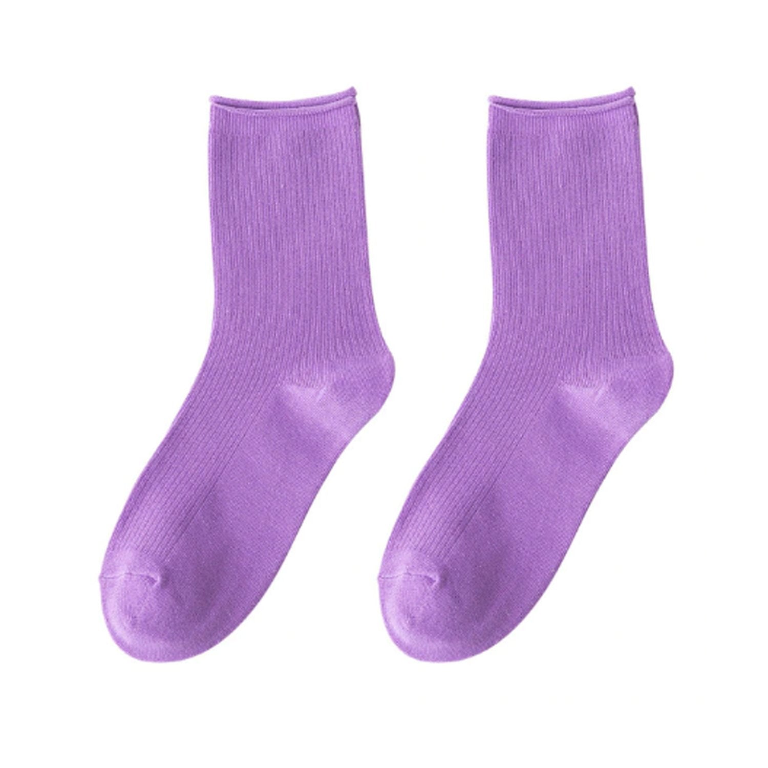 7304 Socks Breathable Thickened Classic Simple Soft Skin Friendly (Moq :-3) DeoDap