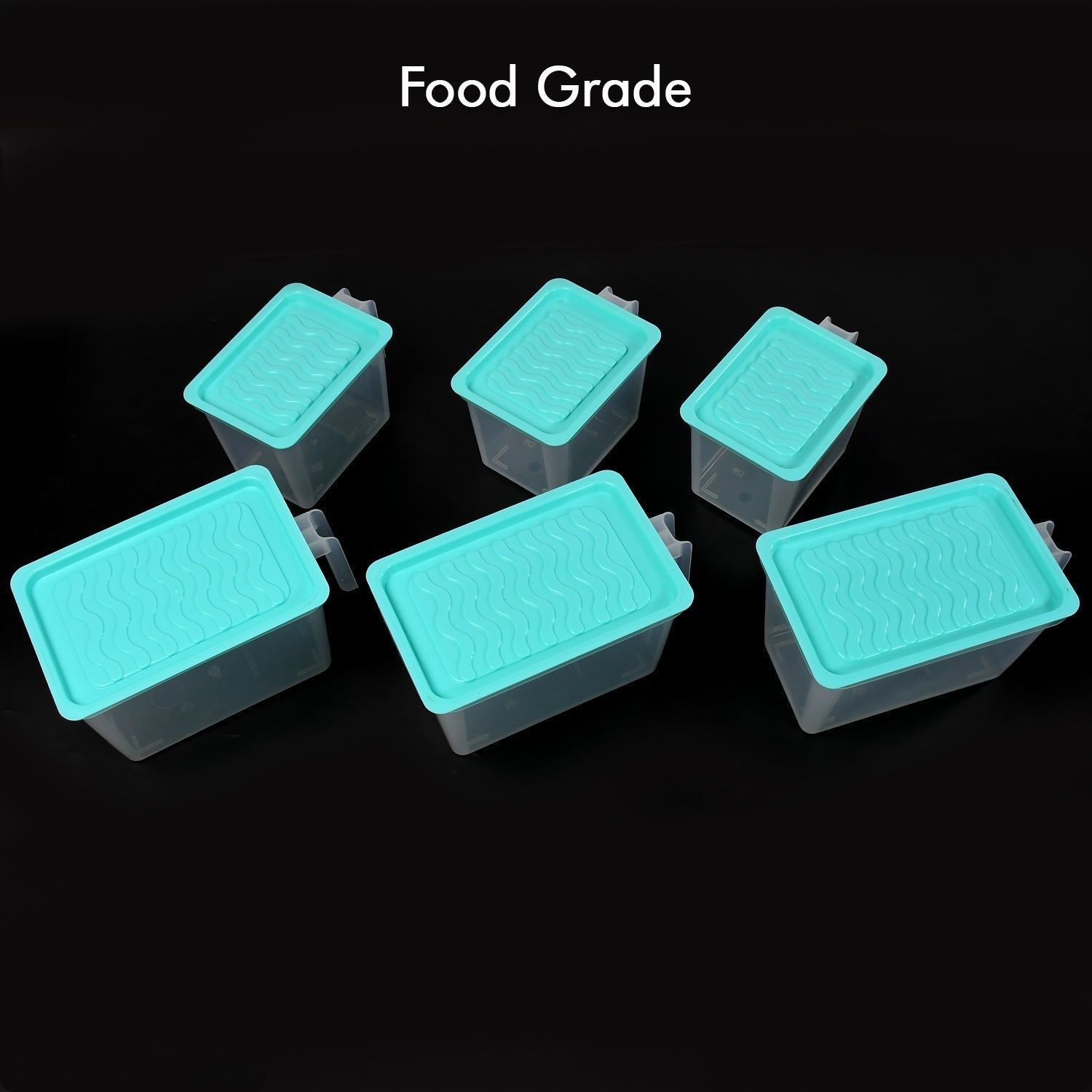 7148 Plastic Small Transparent Airtight Kitchen Container Storage Container High Quality Container For Home & Kitchen Use DeoDap