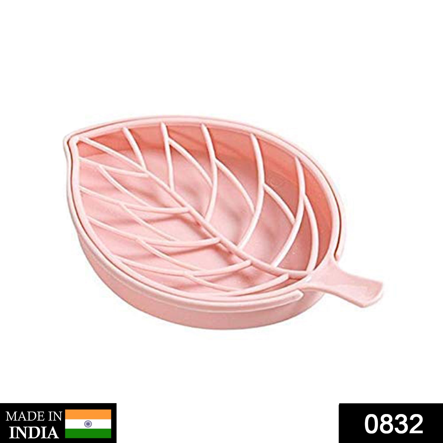 0832 Leaf Shape Dish Soap Holder for Kitchen and Bathroom DeoDap