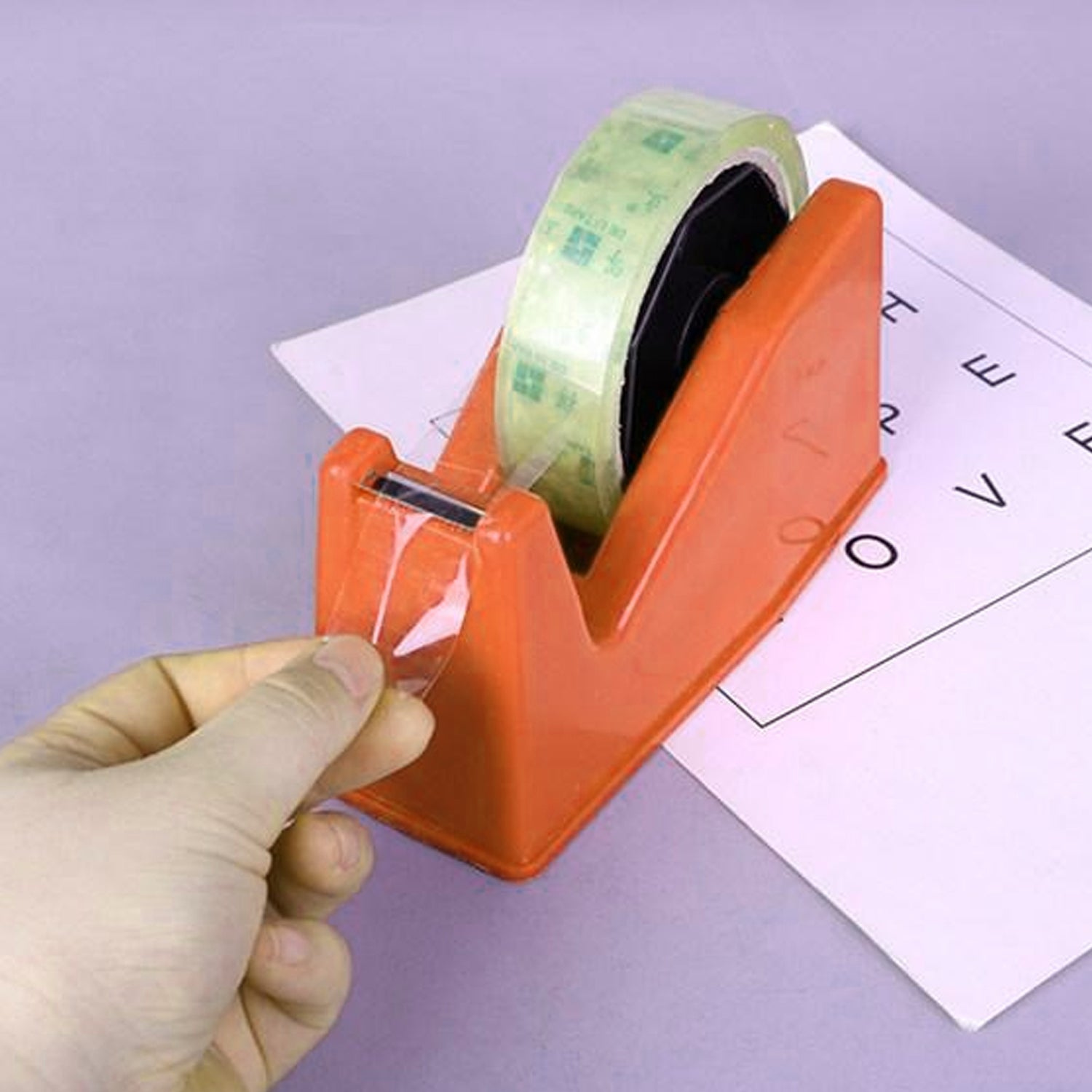 9011A Jumbo Tape Dispenser used in all kinds of household and official places for holding and cutting tapes etc. freeshipping - DeoDap