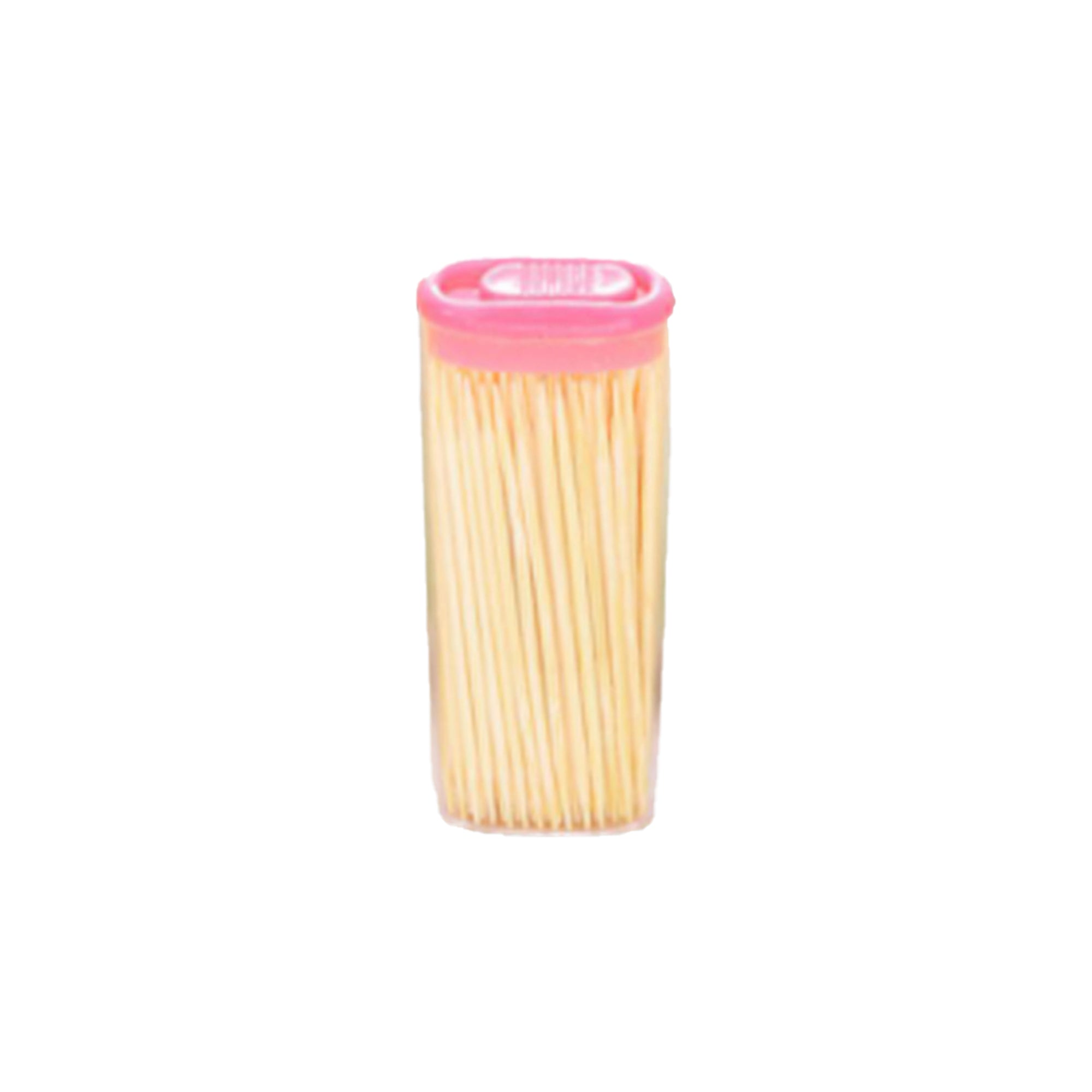 1095 Bamboo Toothpicks with Dispenser Box DeoDap