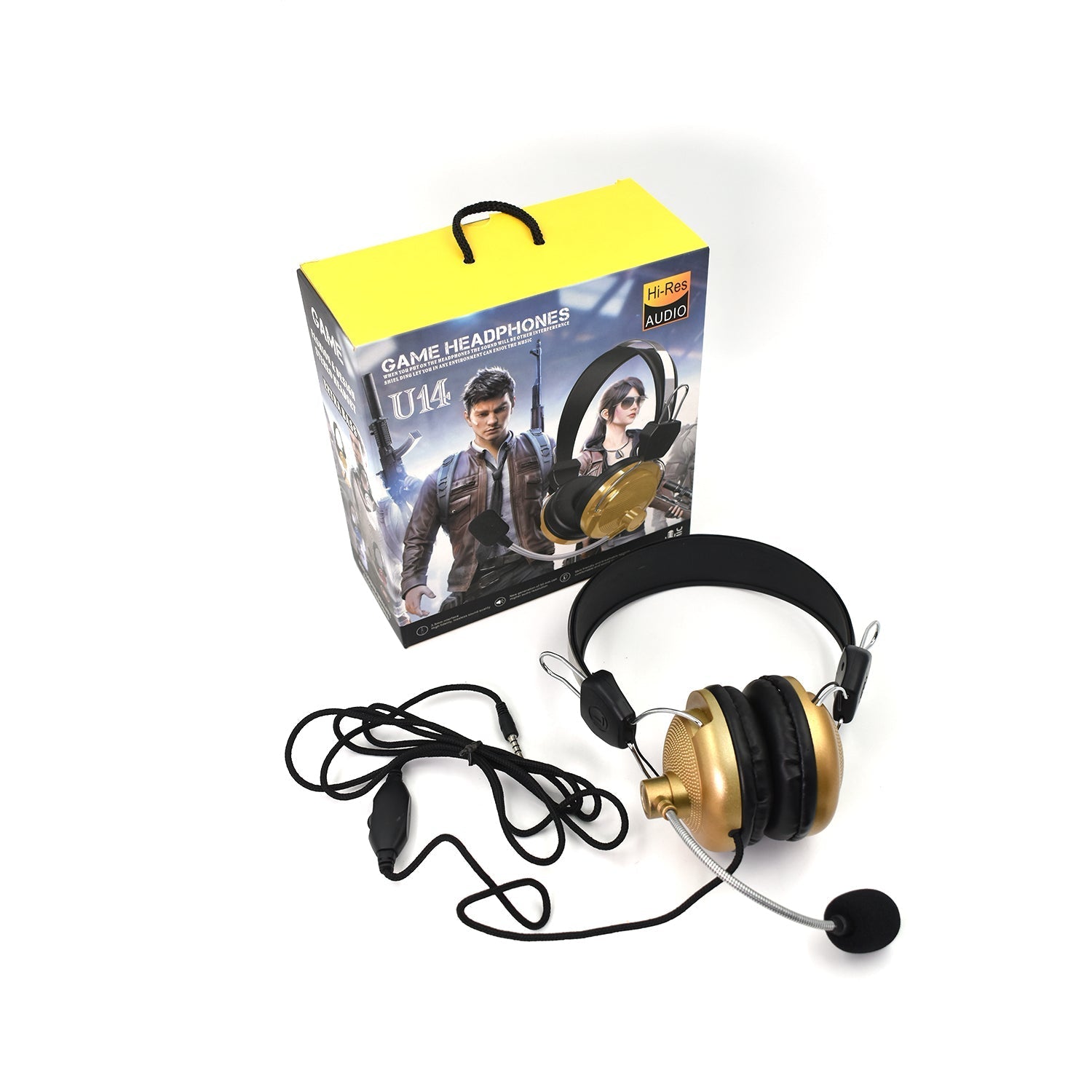 6141 Professional Gaming Headset, Wired Over-Ear Headphones with Mic, Surround Sound for Esports Gaming, PC/PS/Xbox/VR/Nintendo Switch (Multicolor) freeshipping - DeoDap