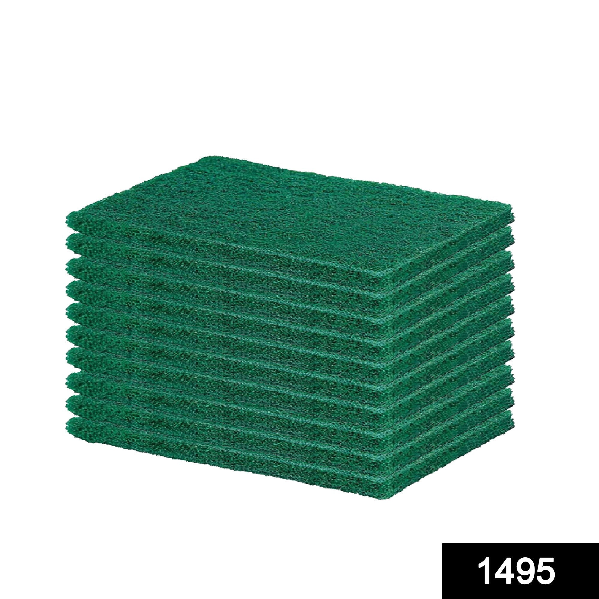 1495 Green Kitchen Scrubber Pads for Utensils/Tiles Cleaning freeshipping - DeoDap