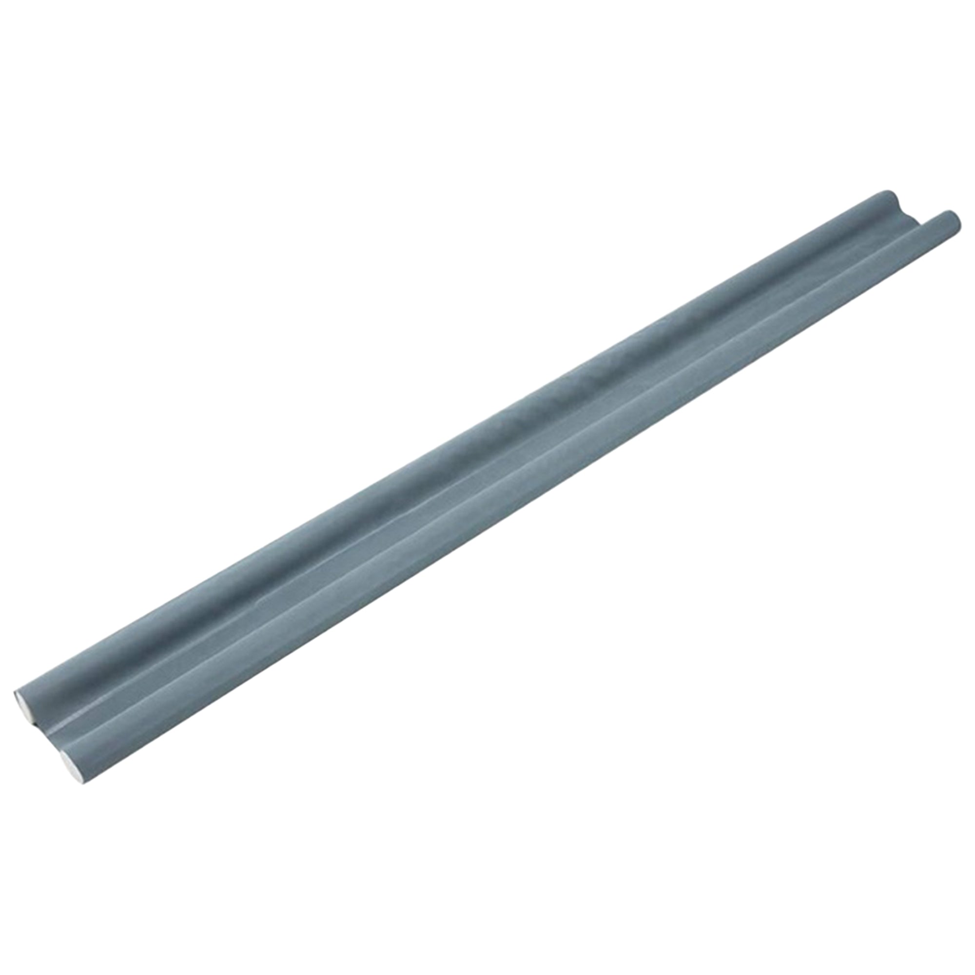 1702 Grey Twin Door Draft Stopper/Guard Protector for Doors and Windows DeoDap
