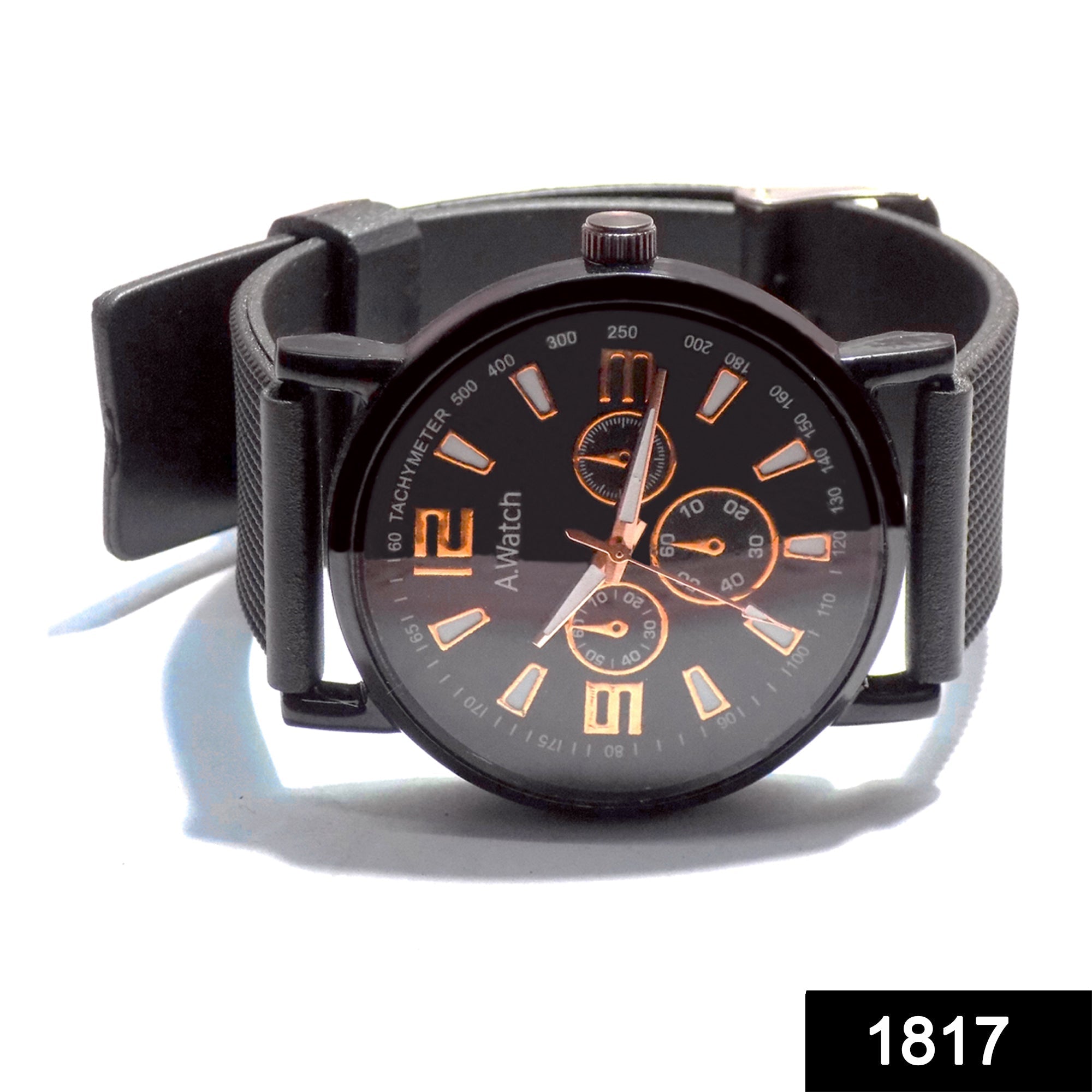 1817 Unique & Premium Analogue Stylish Watch With Silicon Wrist Band DeoDap