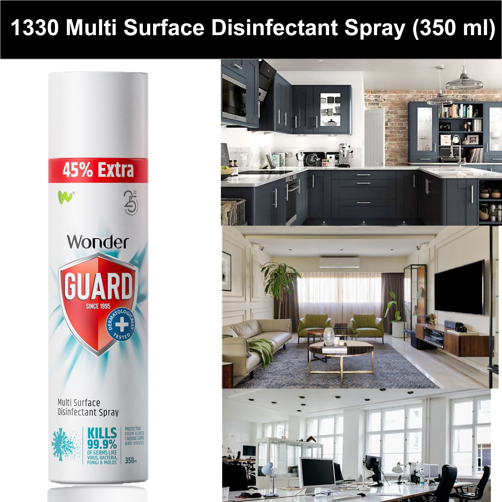 1330 Multi Surface Disinfectant Spray (350 ml) DeoDap
