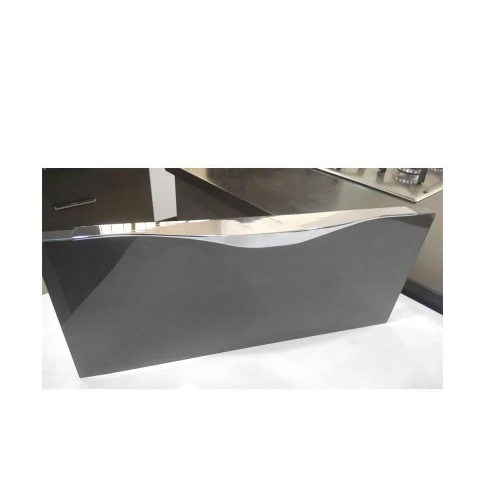 0481_Aluminium Profile Handle, 8Inch (Silver) DeoDap