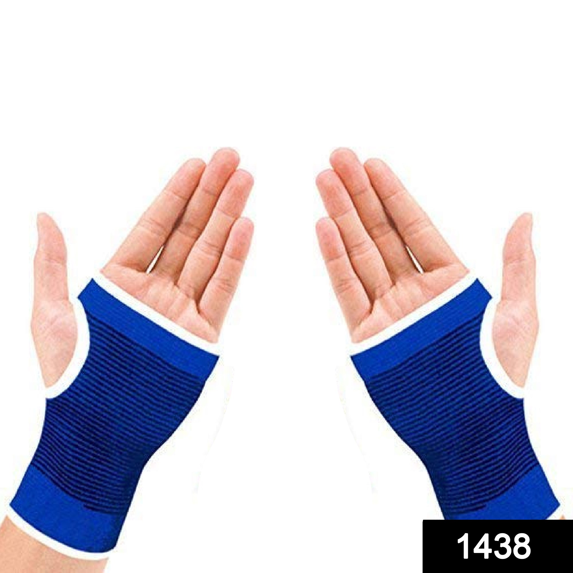1438 Palm Support Glove Hand Grip Braces for Surgical and Sports Activity (pack of 2) DeoDap