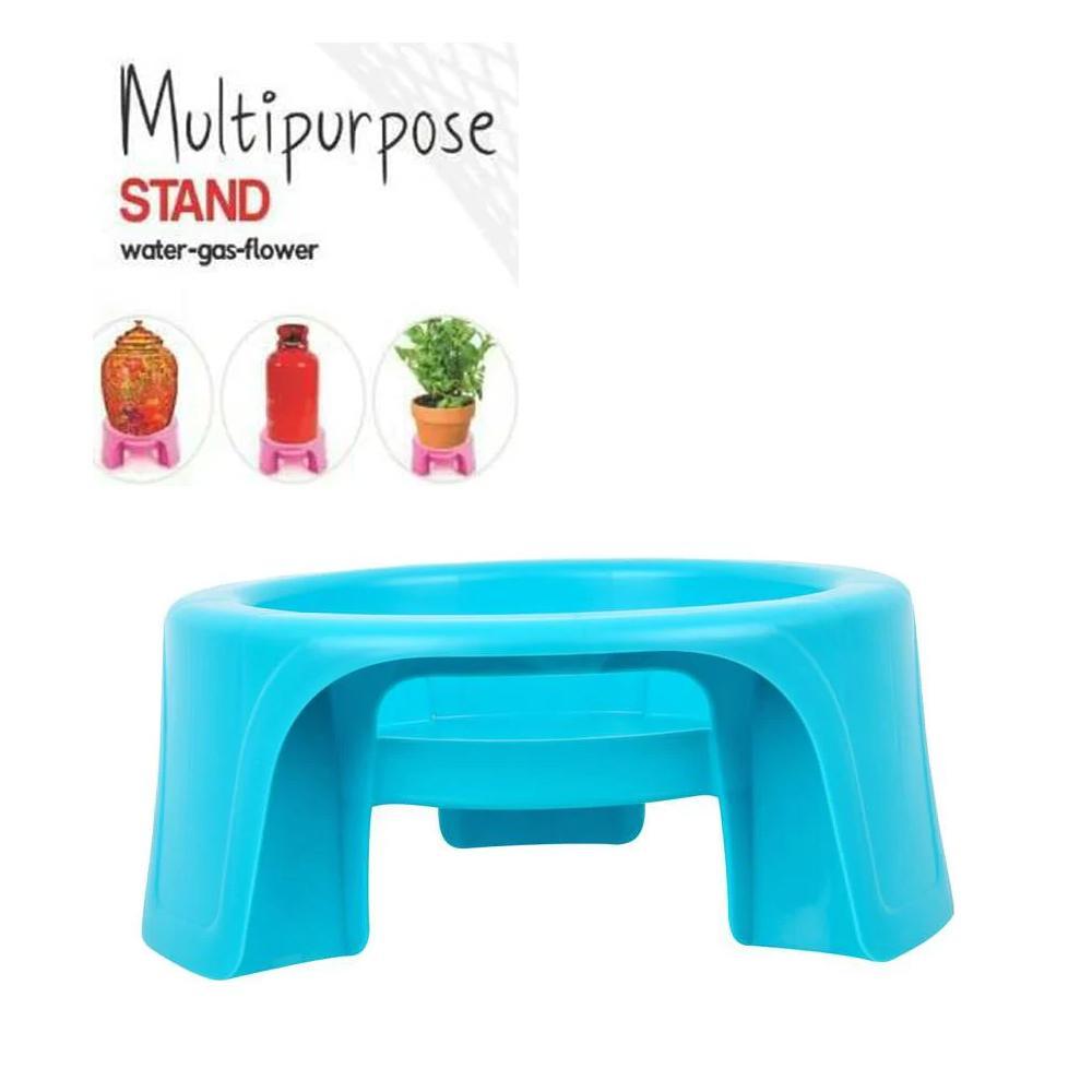 0732 Multipurpose Unbreakable Plastic Matka Stand/Pot Stand DeoDap